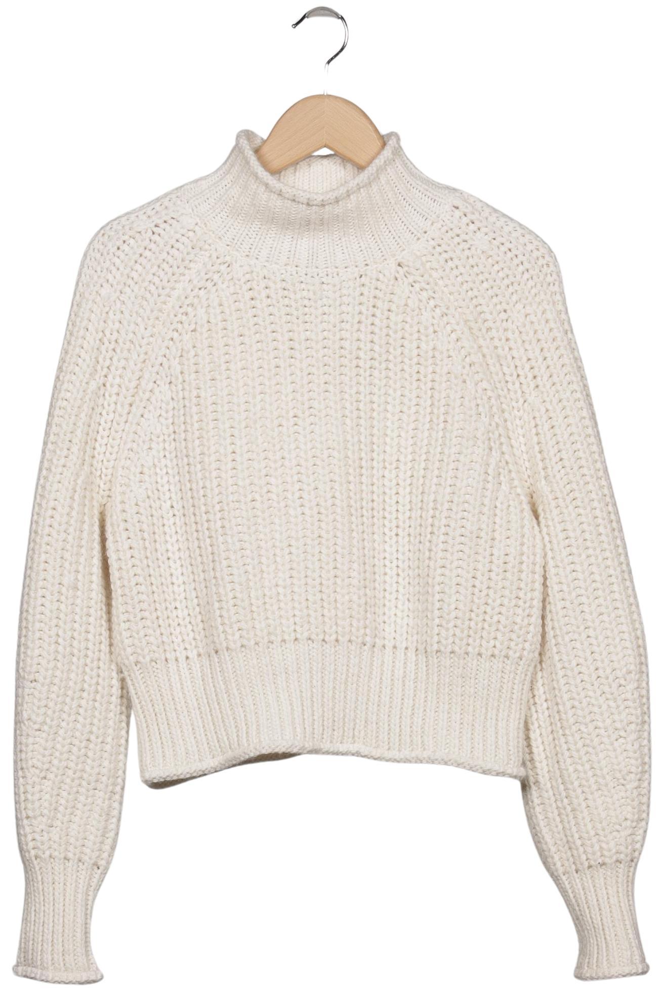 

H&M Damen Pullover, cremeweiß, Gr. 36