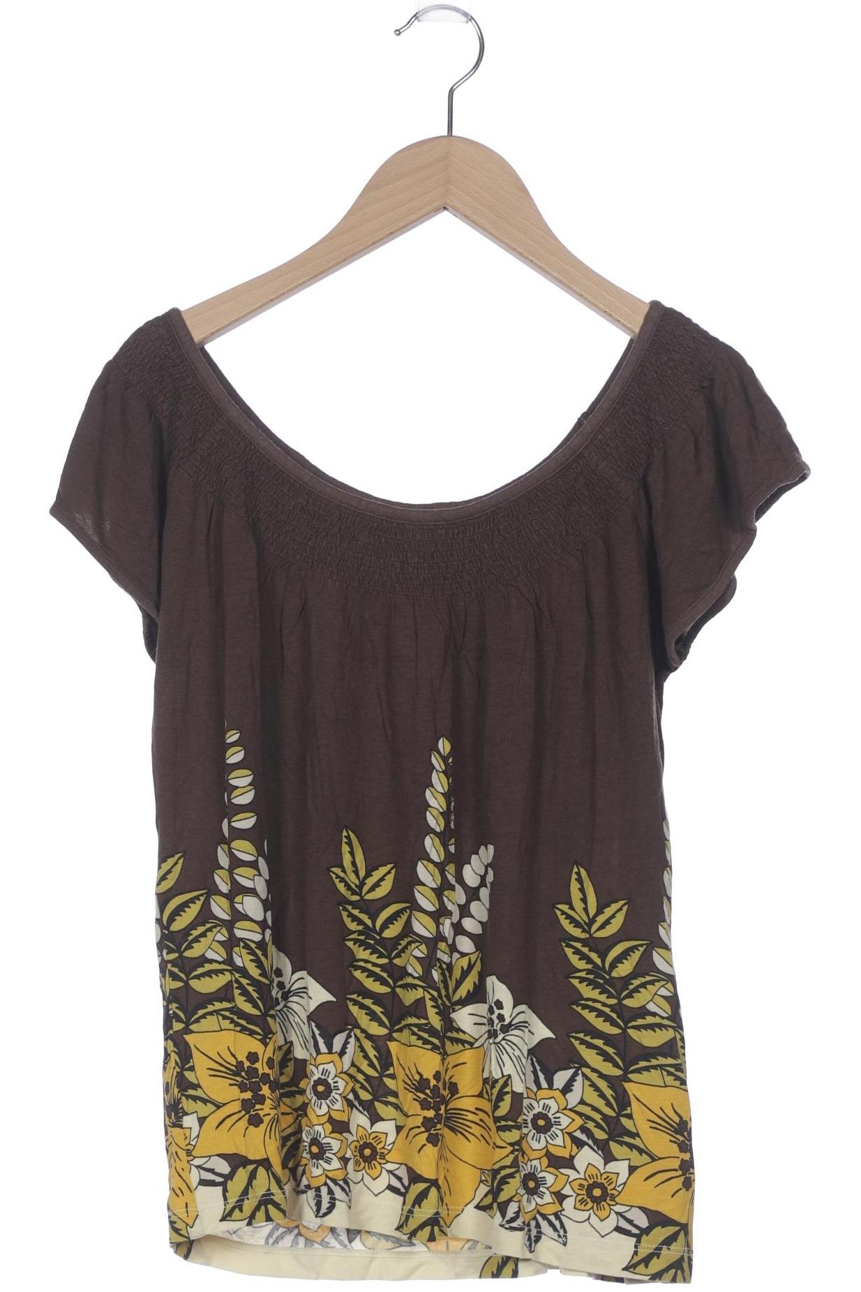 

H&M Damen T-Shirt, braun, Gr. 38