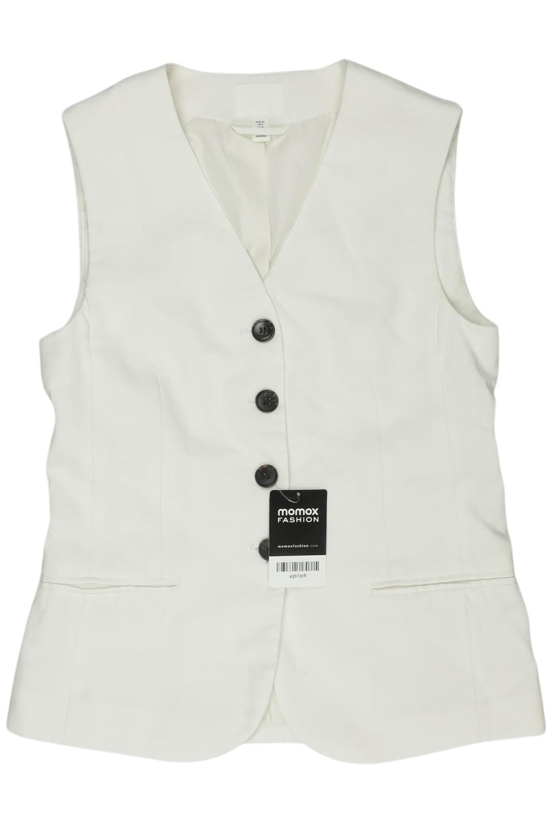 

H&M Damen Weste, weiß, Gr. 36