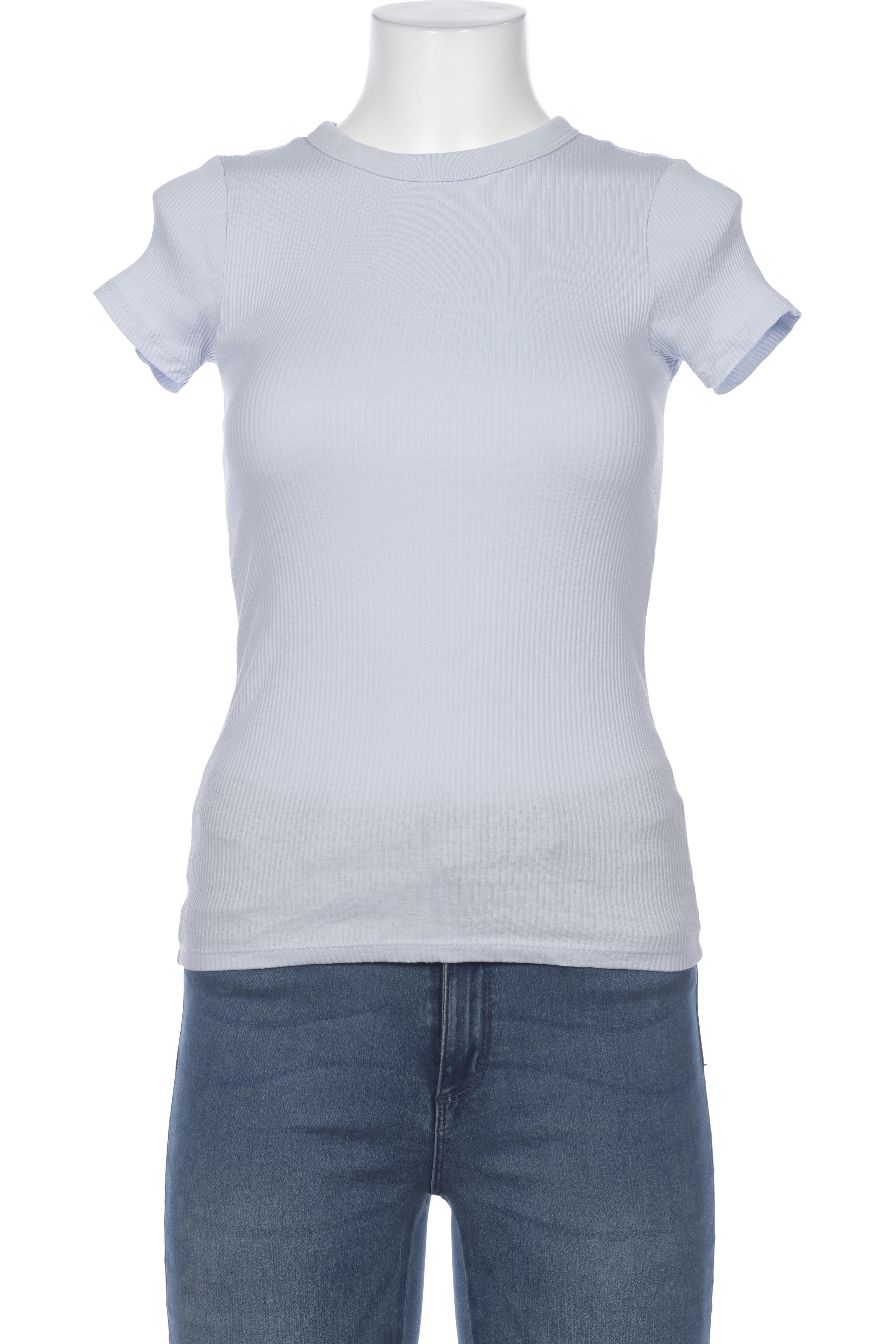 

H&M Damen T-Shirt, hellblau, Gr. 38