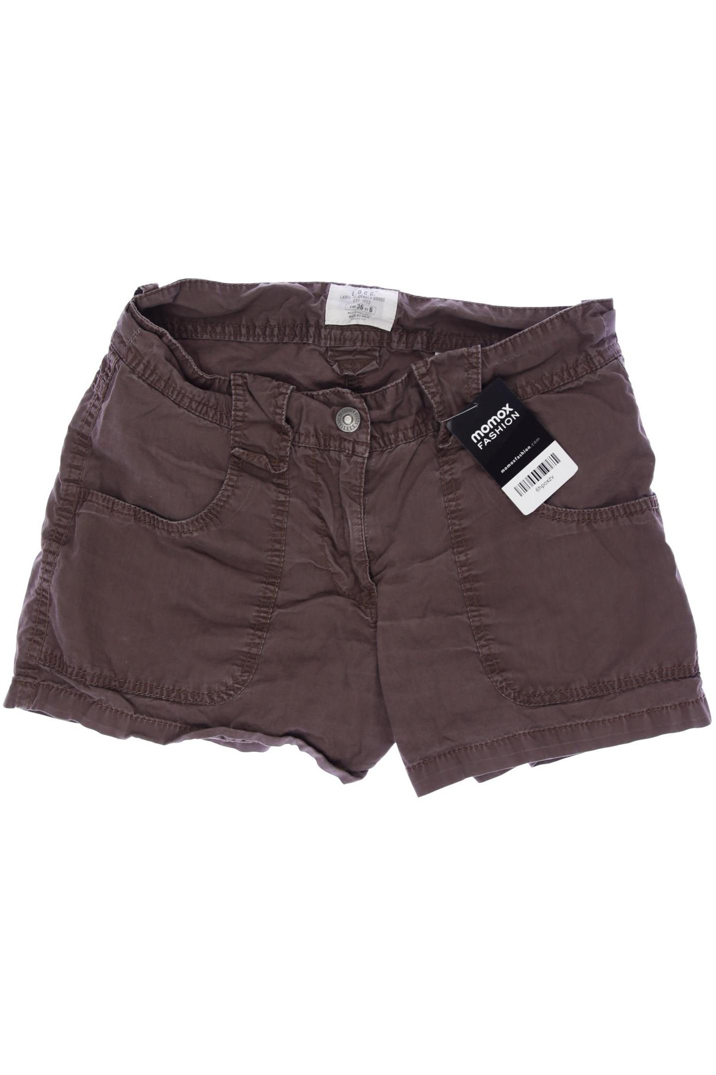 

H&M Damen Shorts, braun, Gr. 36