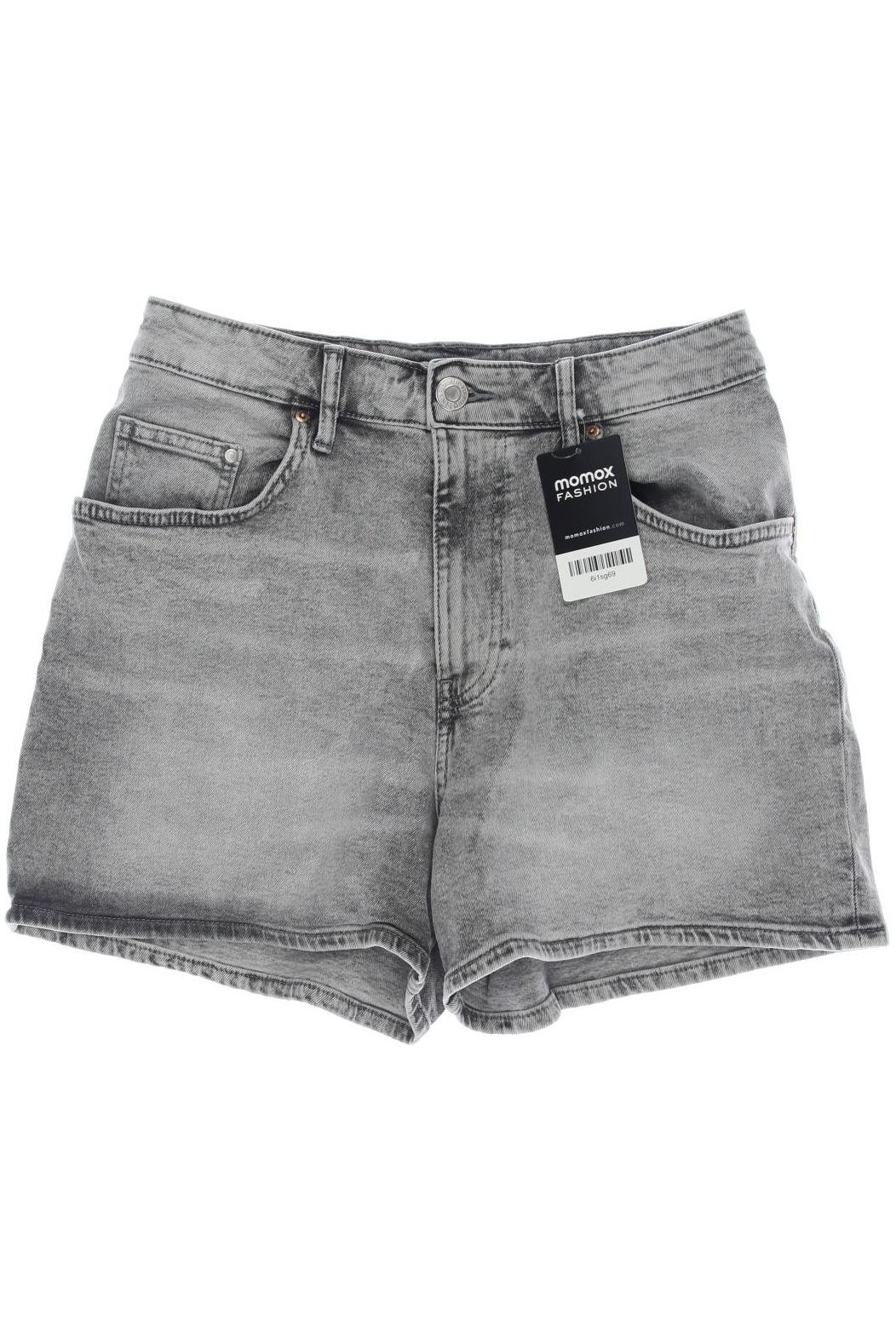 

H&M Damen Shorts, grau, Gr. 38