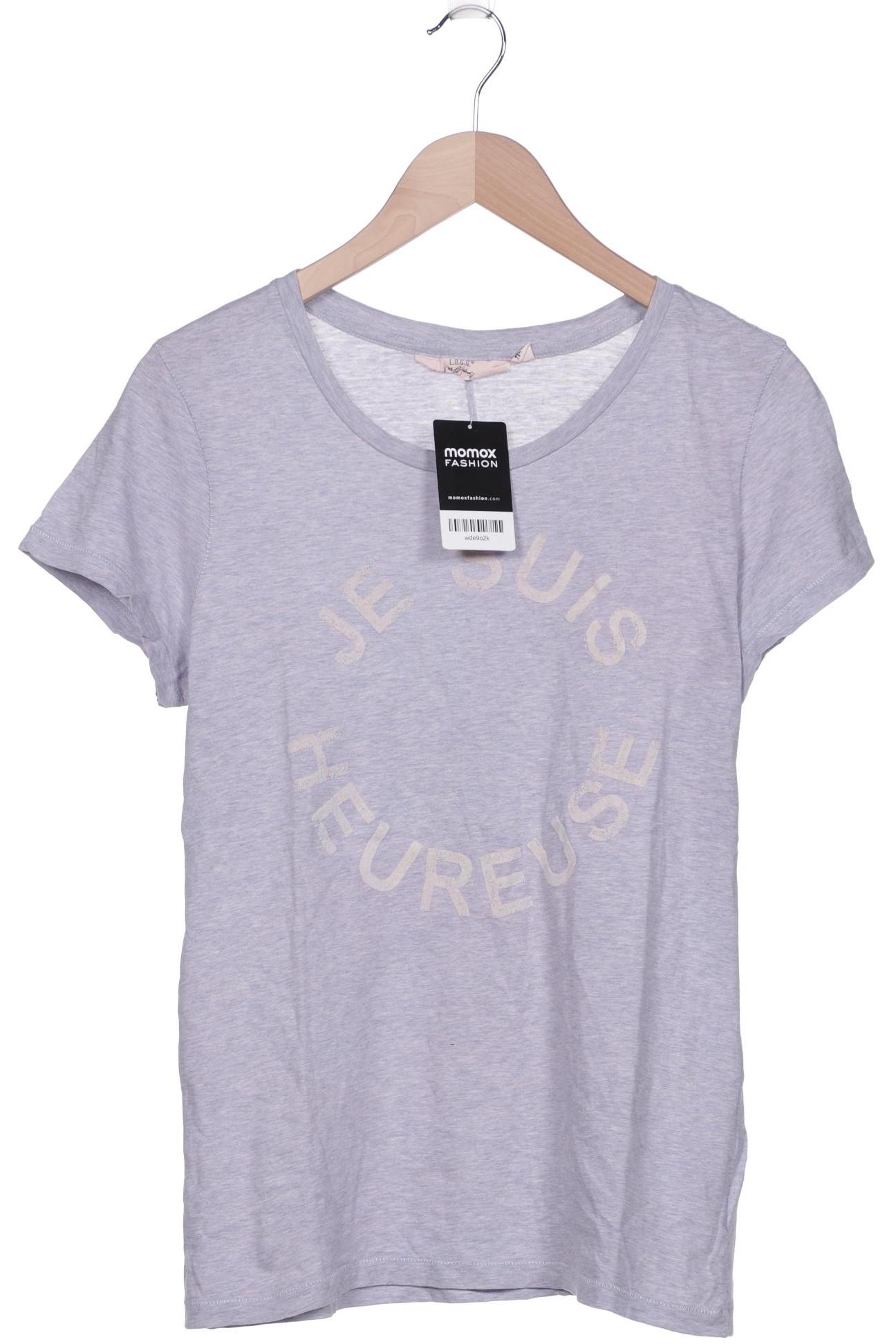 

H&M Damen T-Shirt, flieder, Gr. 38