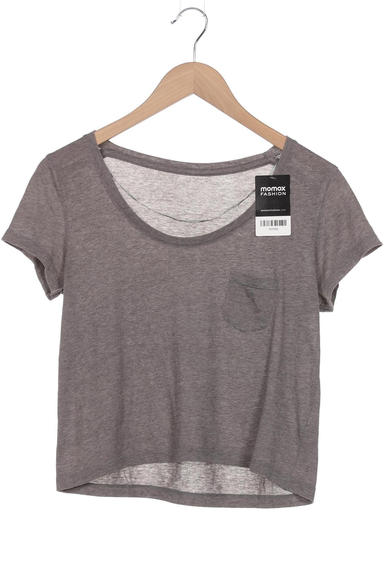 

H&M Damen T-Shirt, grau, Gr. 34