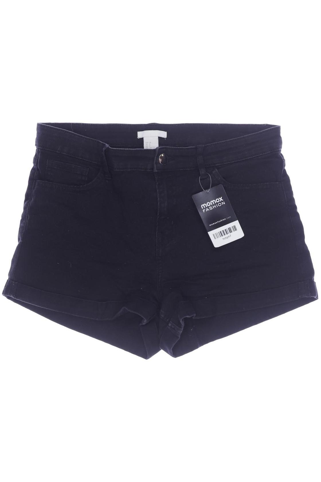 

H&M Damen Shorts, schwarz, Gr. 38