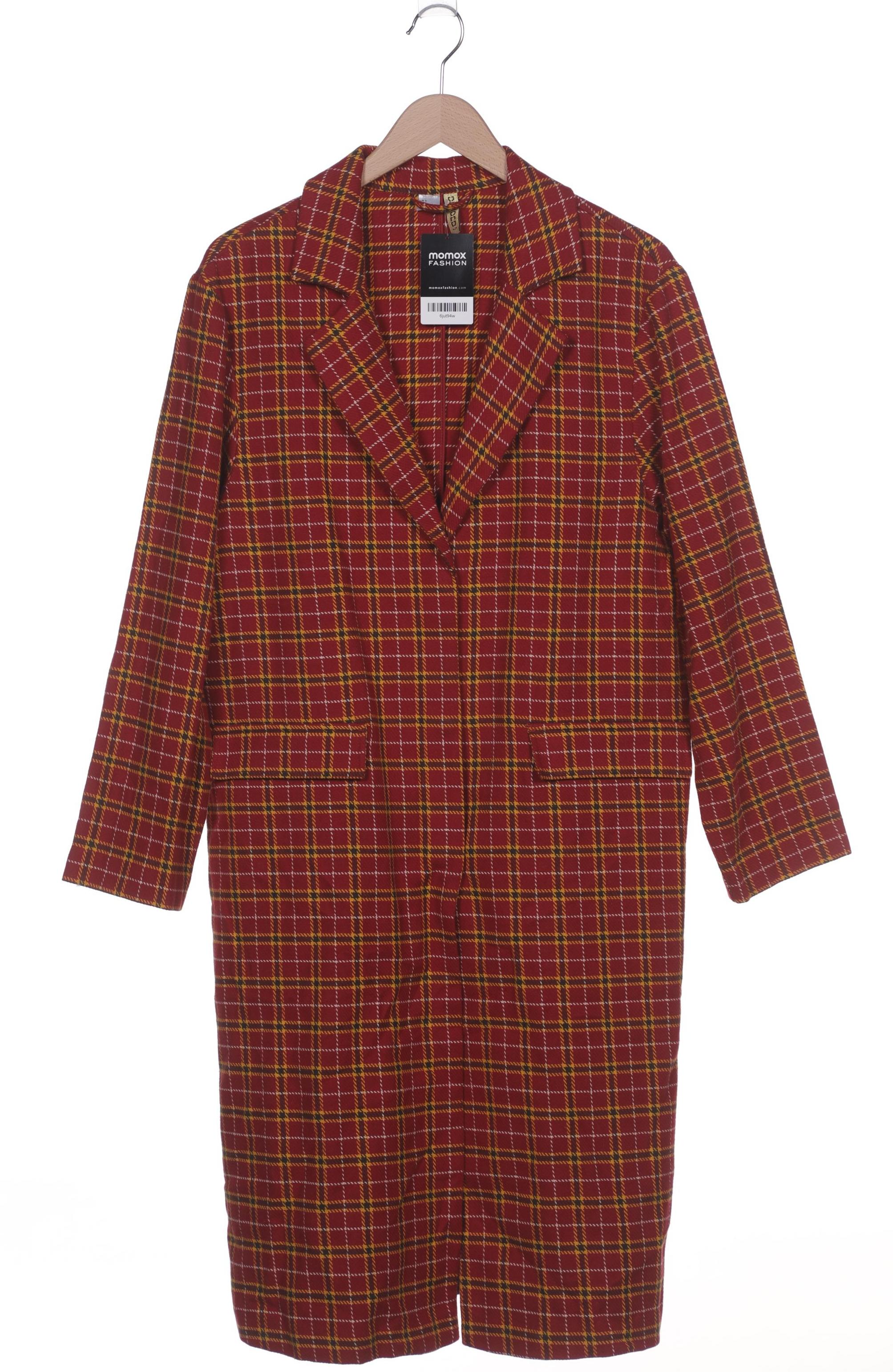 

H&M Damen Mantel, rot, Gr. 36