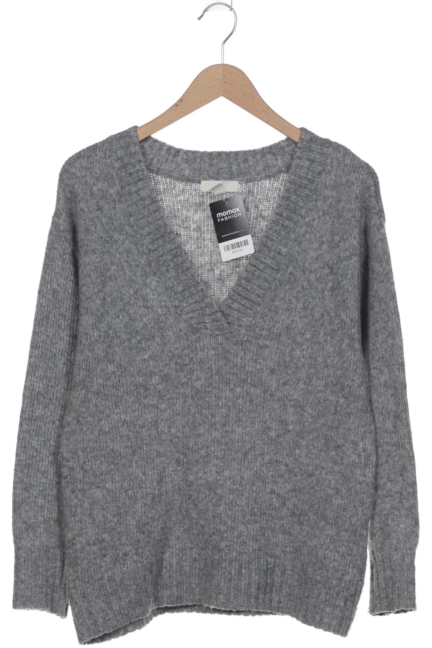 

H&M Damen Pullover, grau, Gr. 34