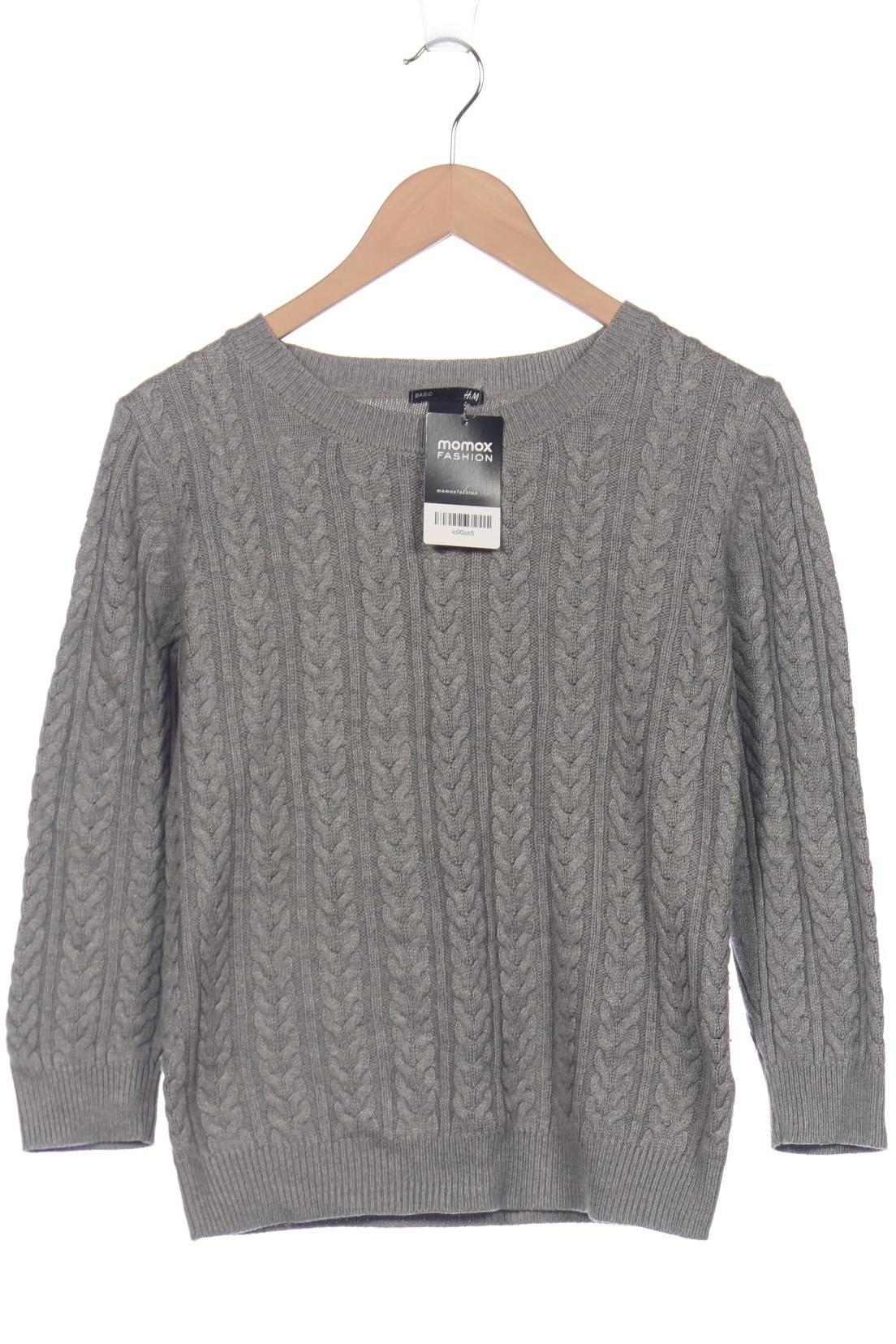 

H&M Damen Pullover, grau, Gr. 36