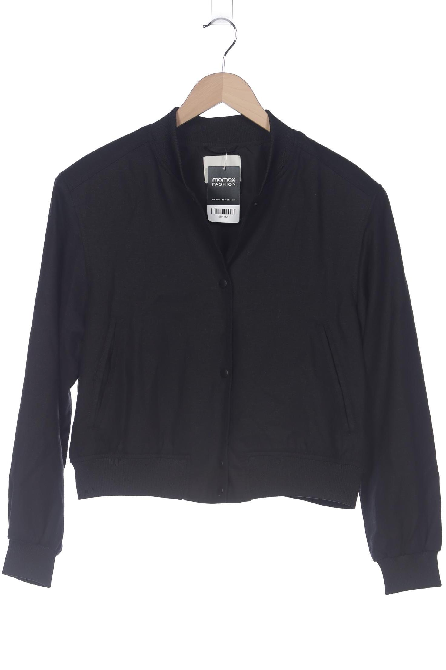 

H&M Damen Jacke, schwarz, Gr. 44