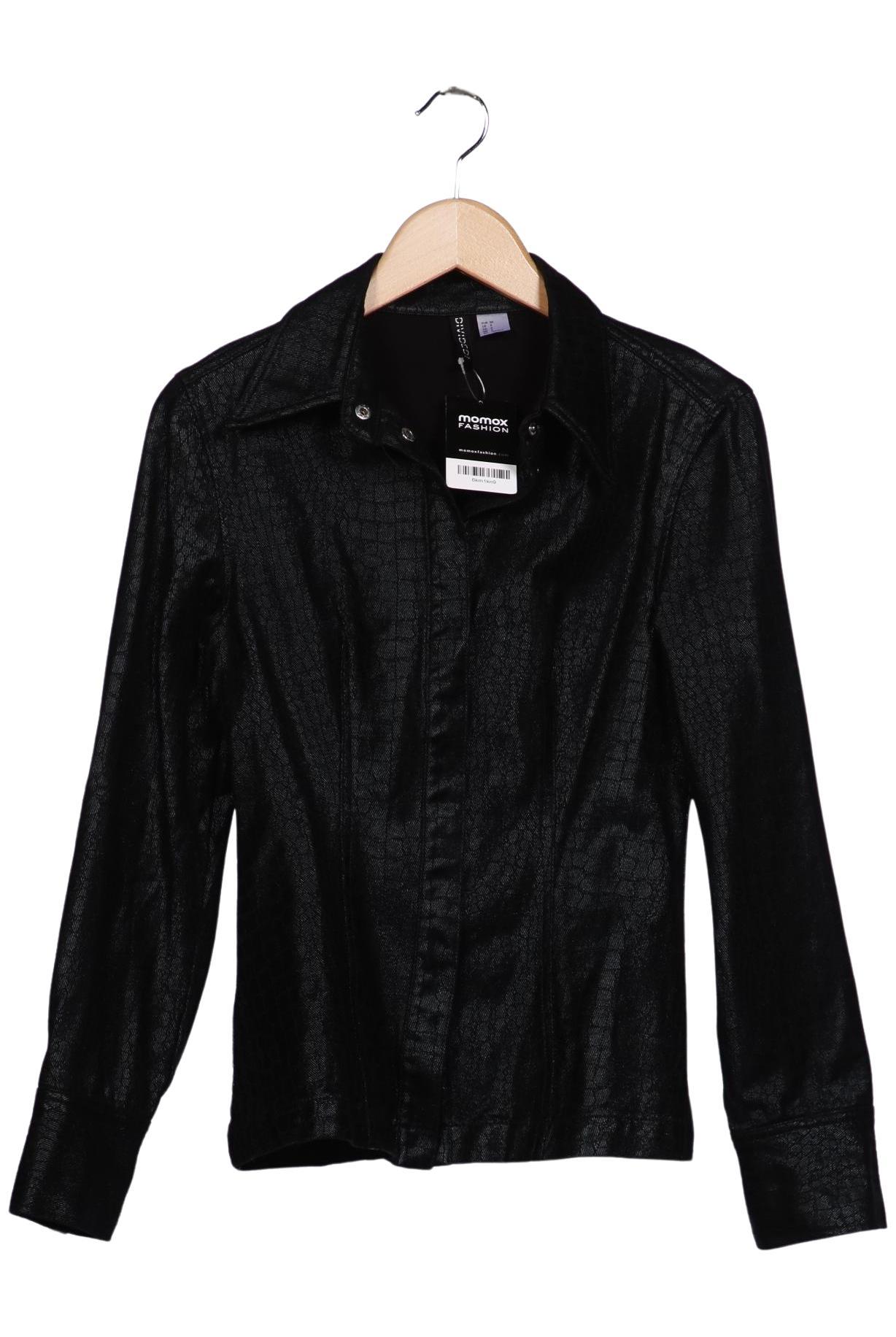 

H&M Damen Jacke, schwarz, Gr. 36