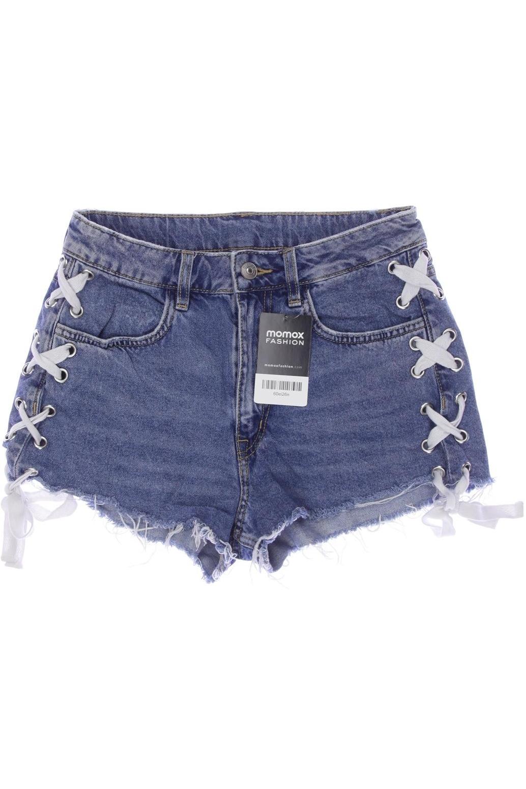 

H&M Damen Shorts, blau, Gr. 36