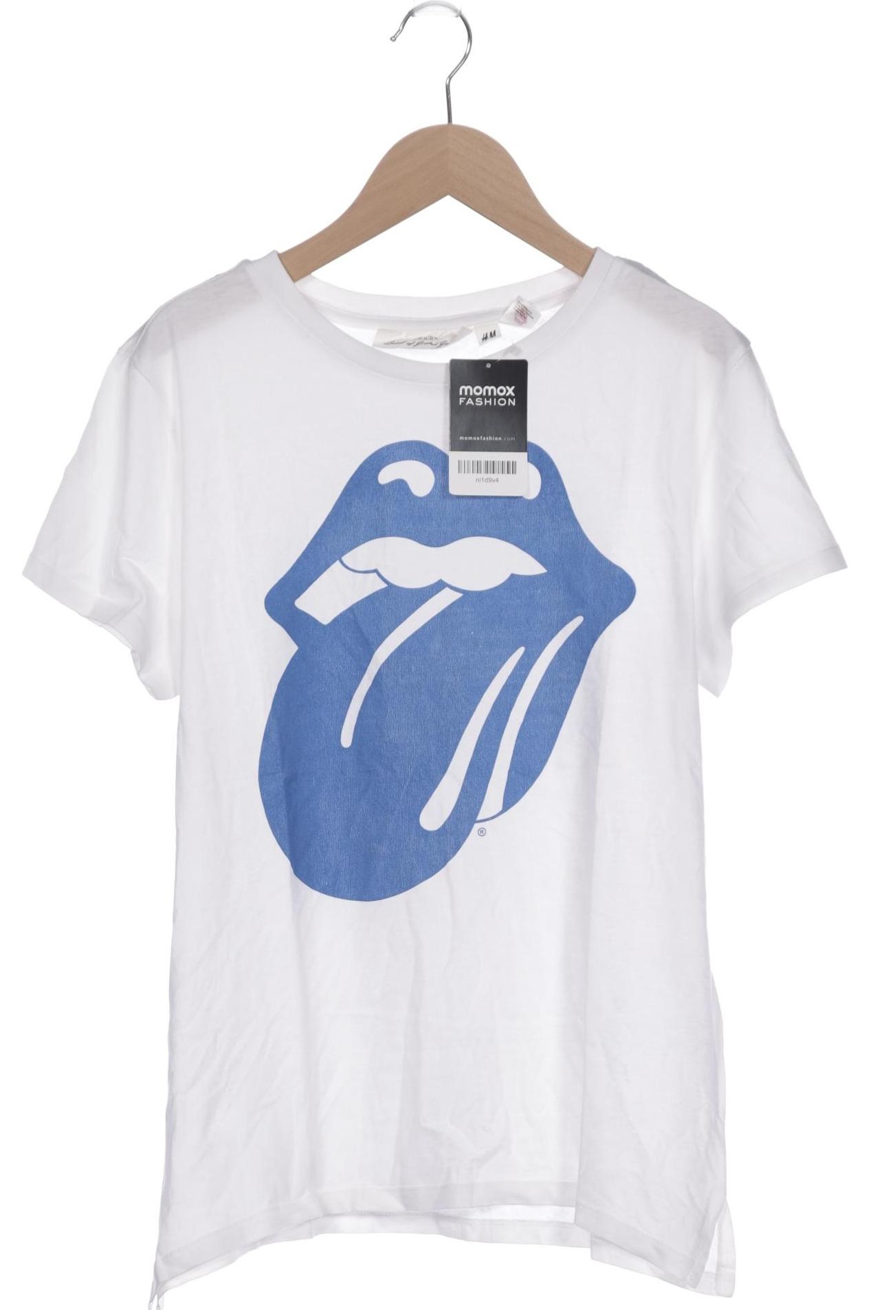 

H&M Damen T-Shirt, weiß, Gr. 38