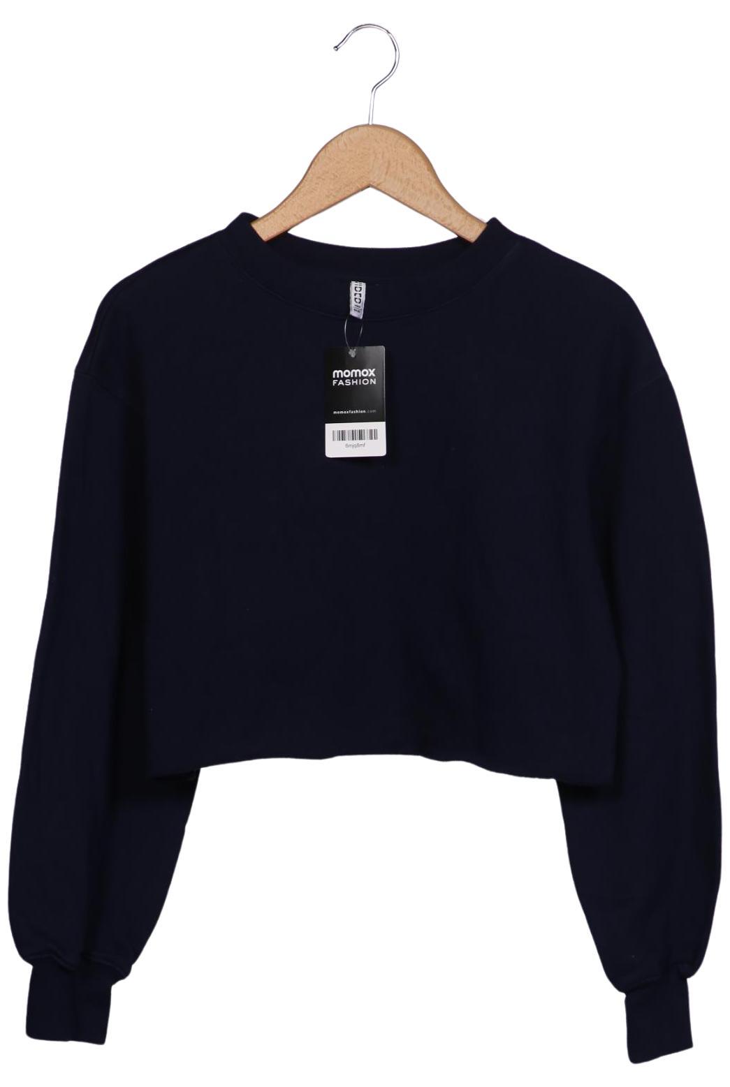

H&M Damen Sweatshirt, marineblau, Gr. 38