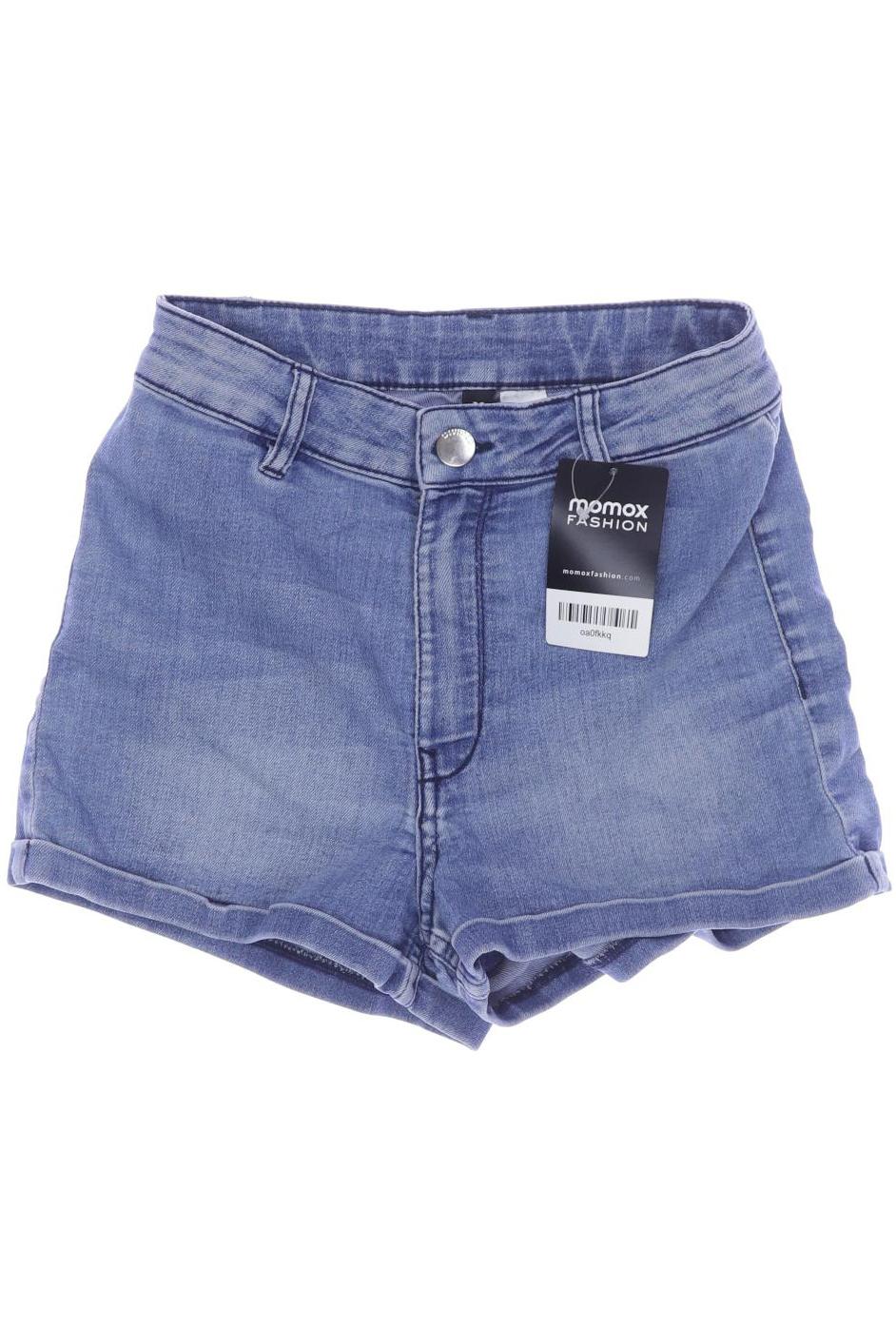 

H&M Damen Shorts, blau, Gr. 34