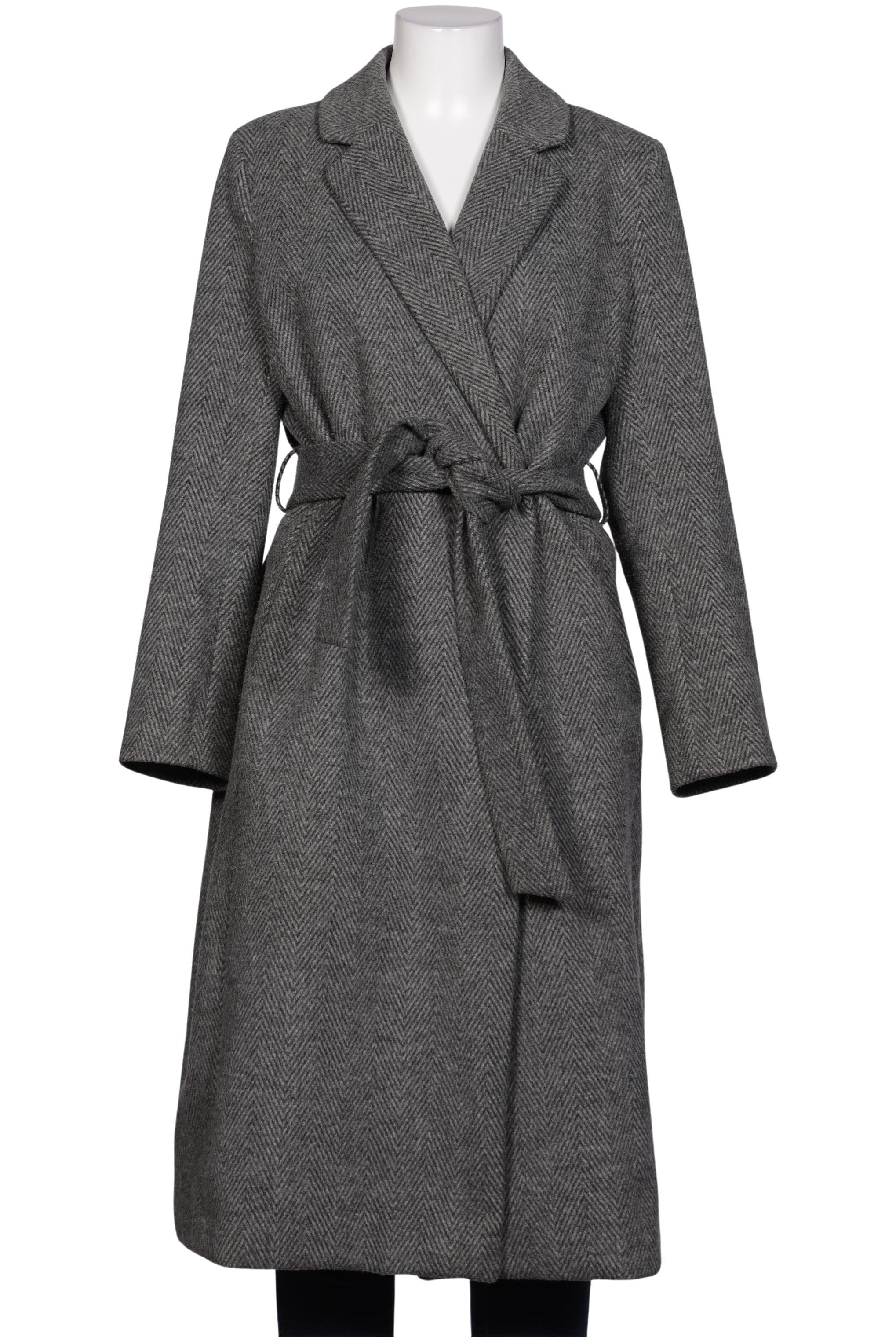 

H&M Damen Mantel, grau, Gr. 42