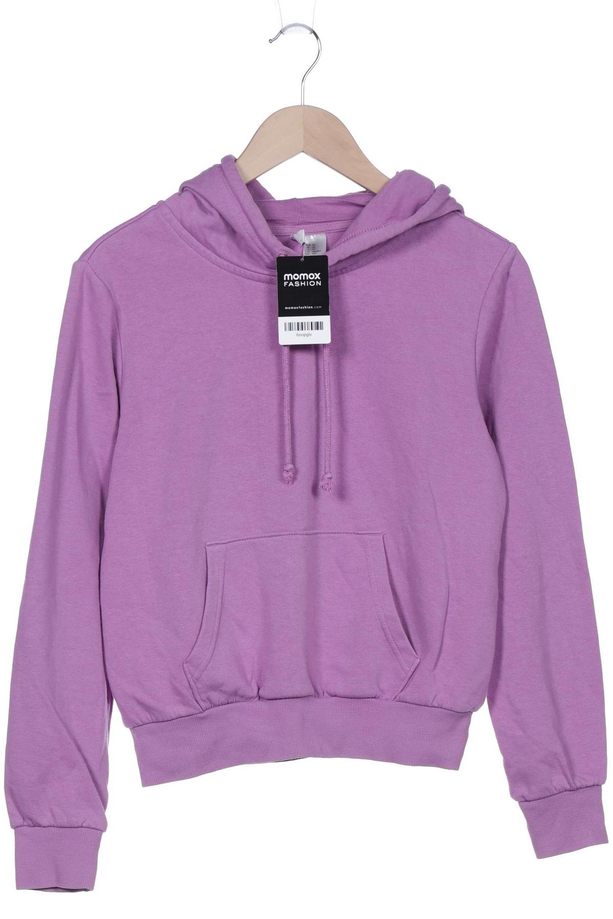 

H&M Damen Kapuzenpullover, flieder, Gr. 34