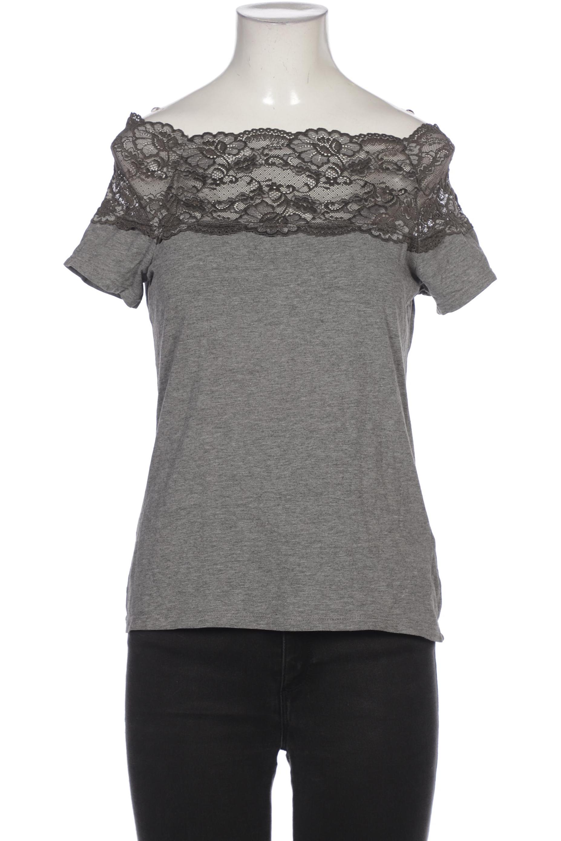 

H&M Damen T-Shirt, grau