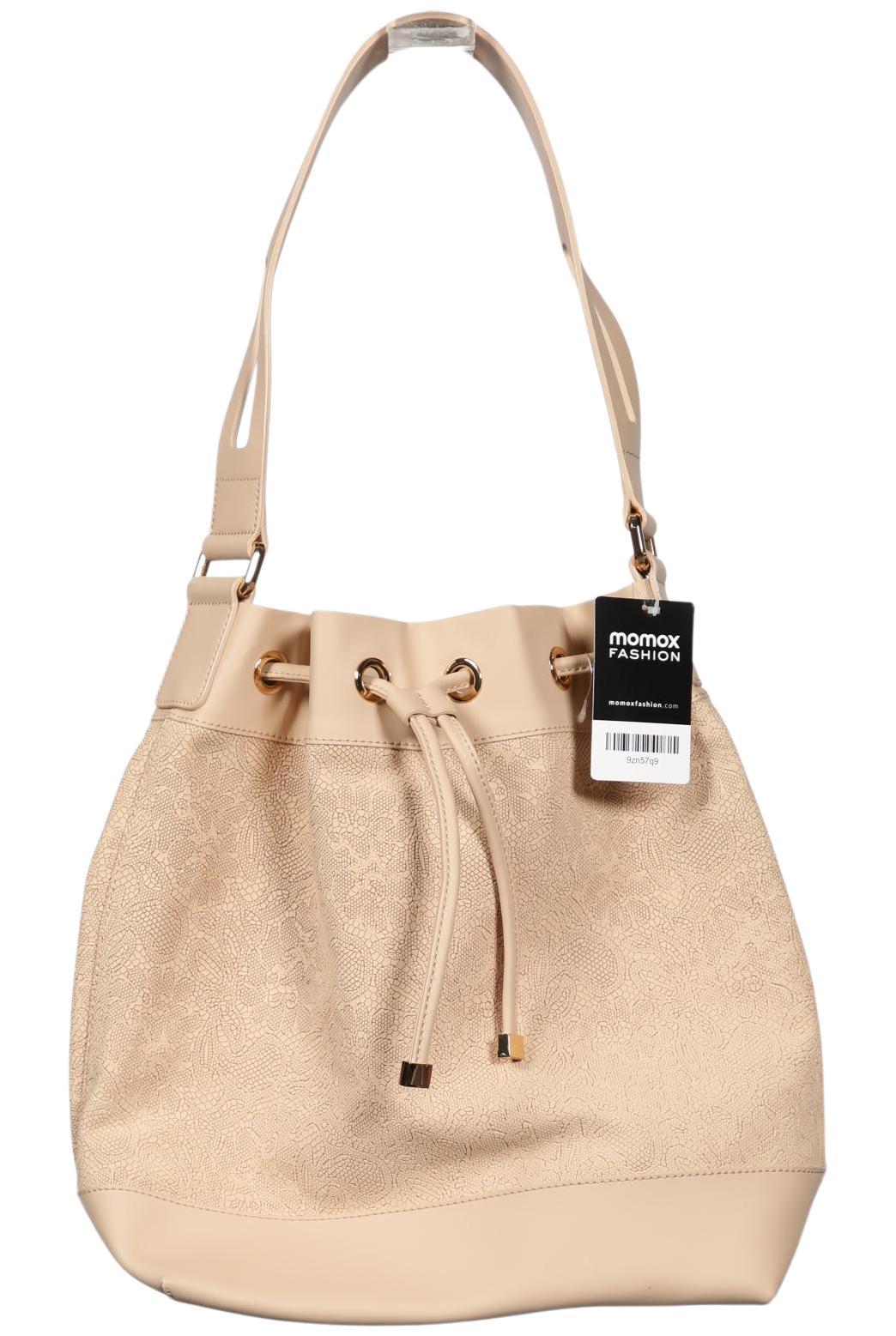 

H&M Damen Handtasche, beige, Gr.