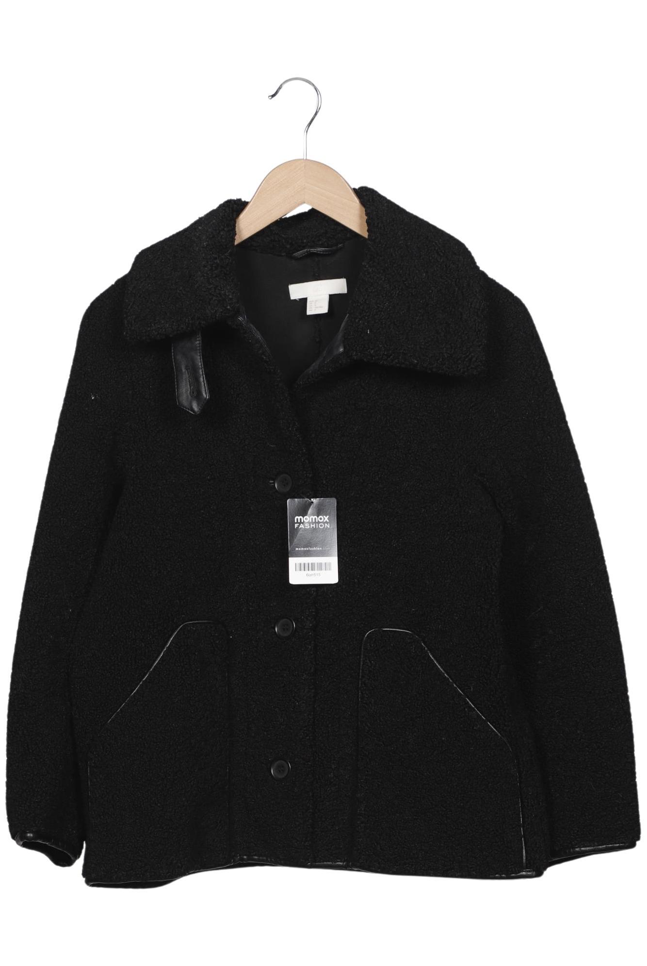 

H&M Damen Jacke, schwarz, Gr. 32