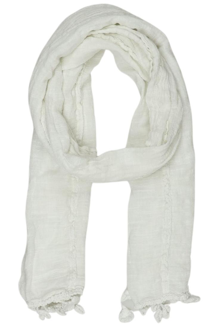 

H&M Damen Schal, weiß, Gr.