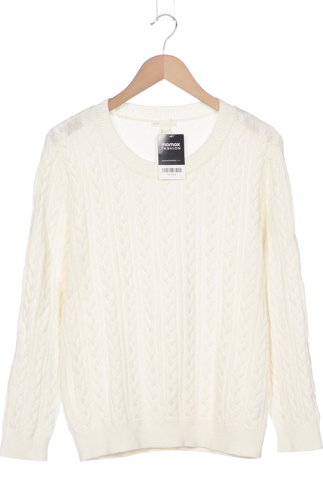 

H&M Damen Pullover, cremeweiß, Gr. 42