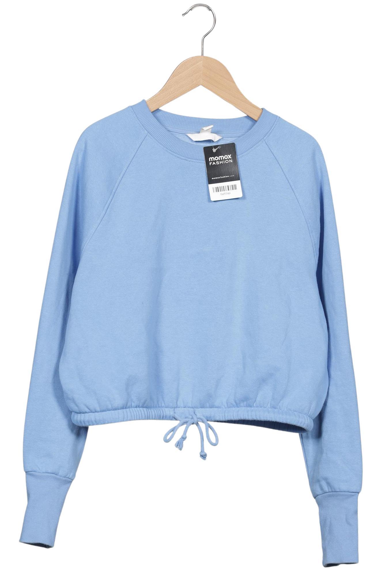 

H&M Damen Sweatshirt, hellblau, Gr. 36