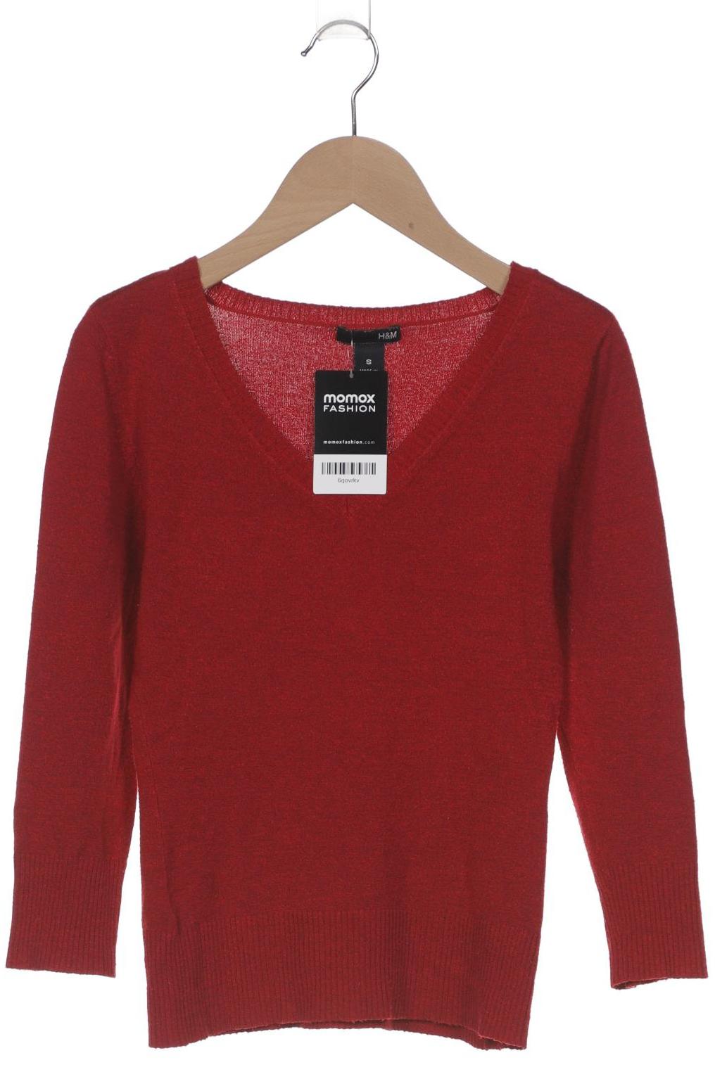 

H&M Damen Pullover, rot, Gr. 36