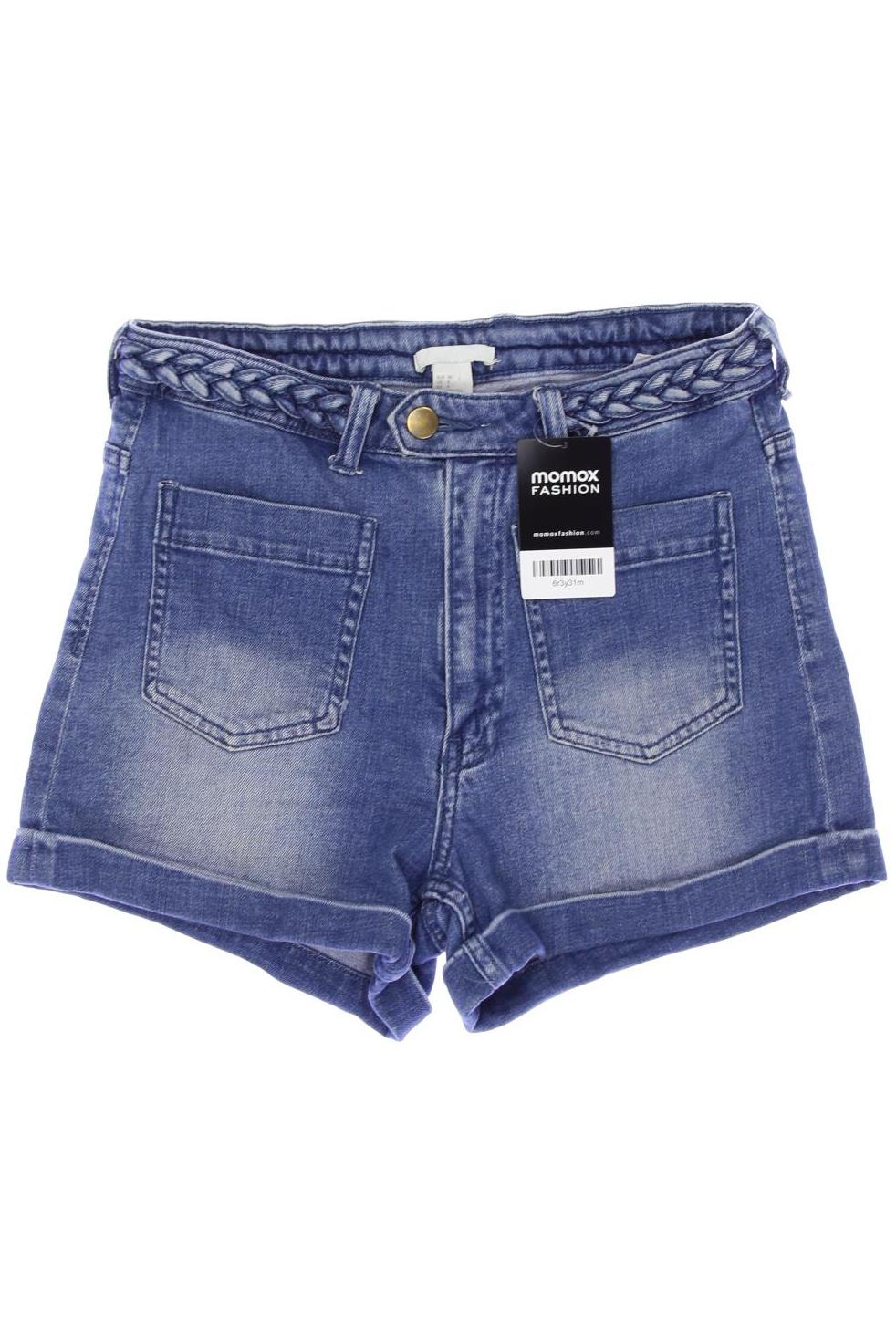 

H&M Damen Shorts, blau, Gr. 38