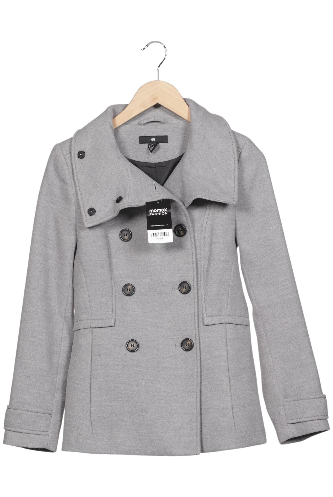 

H&M Damen Jacke, grau, Gr. 36