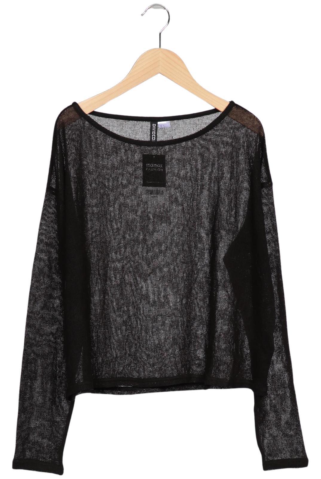 

H&M Damen Pullover, schwarz, Gr. 38