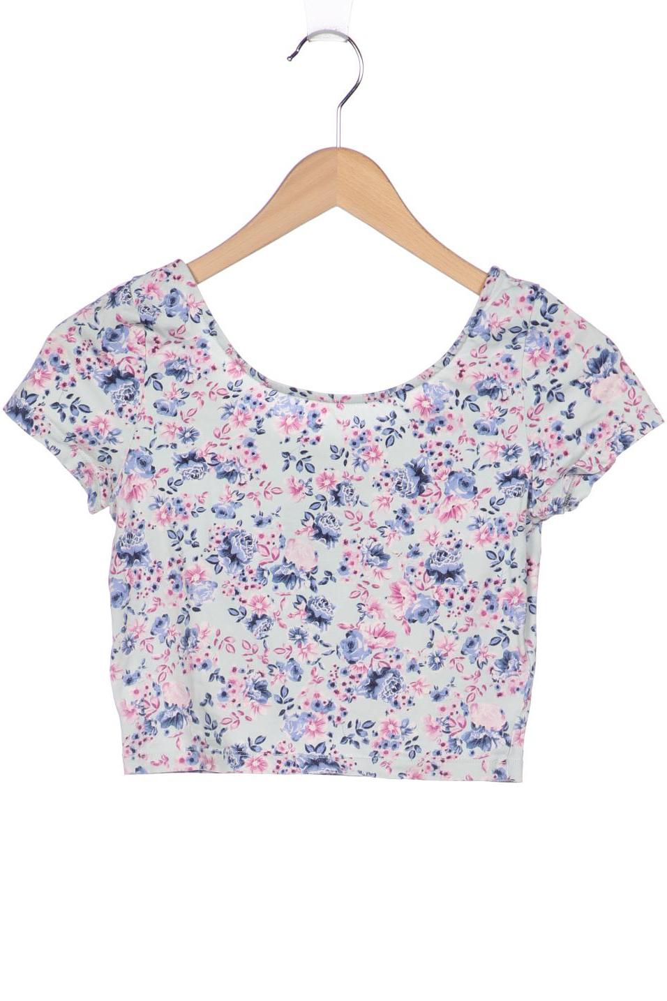 

H&M Damen T-Shirt, blau