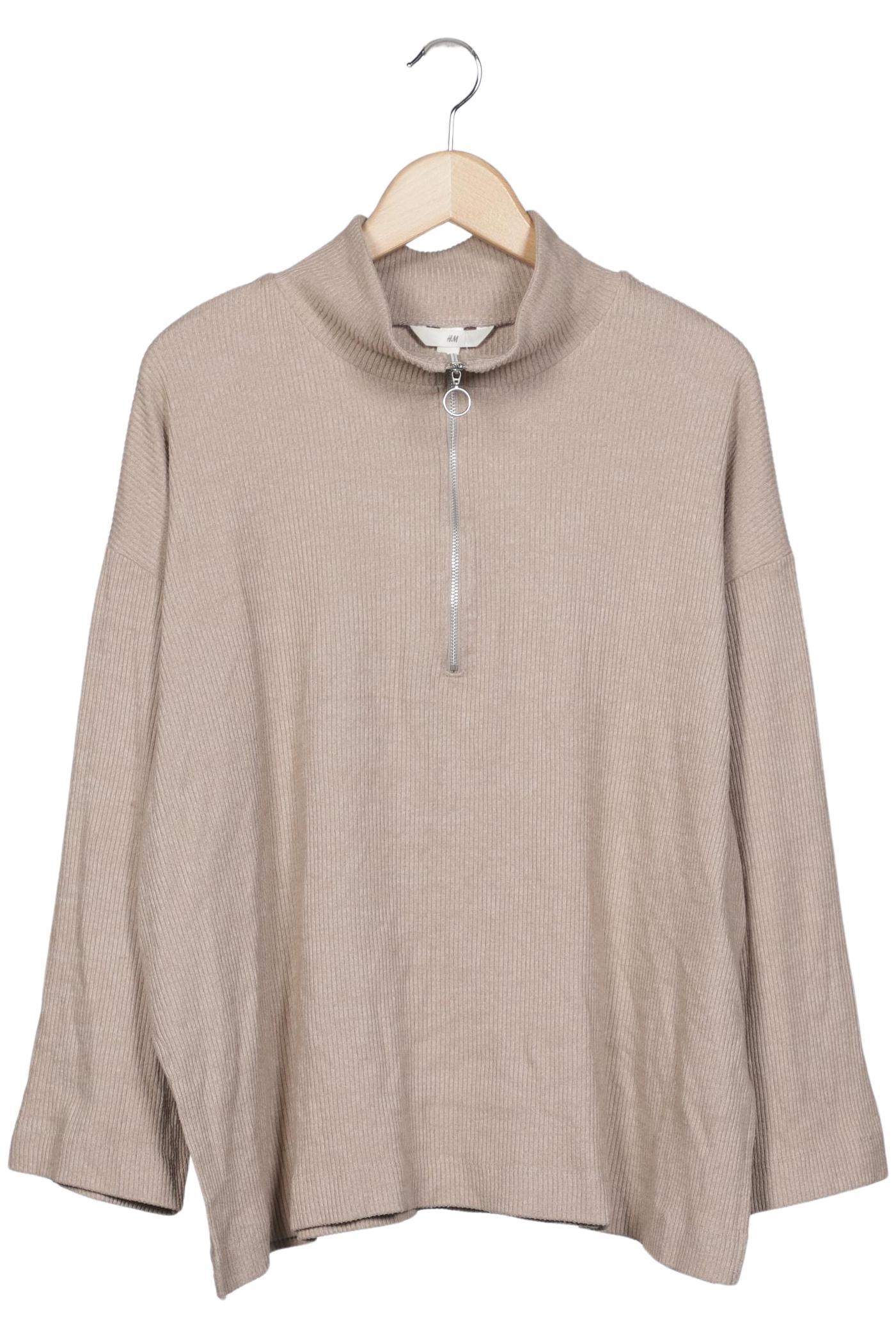 

H&M Damen Pullover, beige, Gr. 44