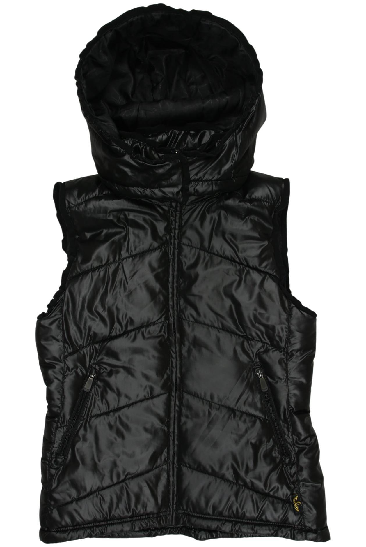 

H&M Damen Weste, schwarz, Gr. 38