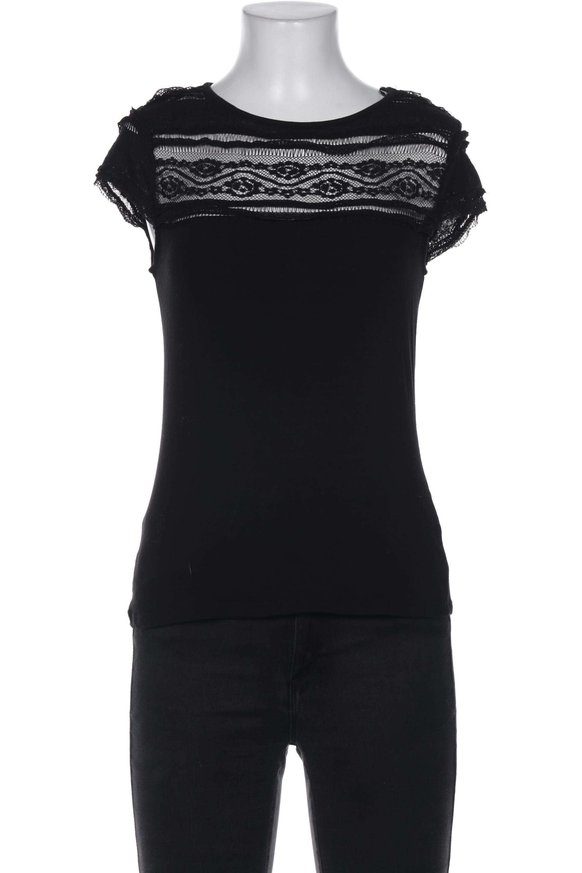 

H&M Damen T-Shirt, schwarz, Gr. 36