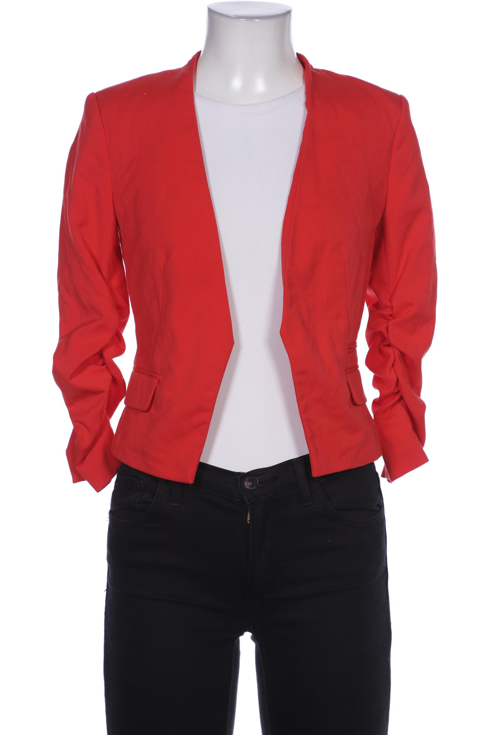 

H&M Damen Blazer, rot, Gr. 34