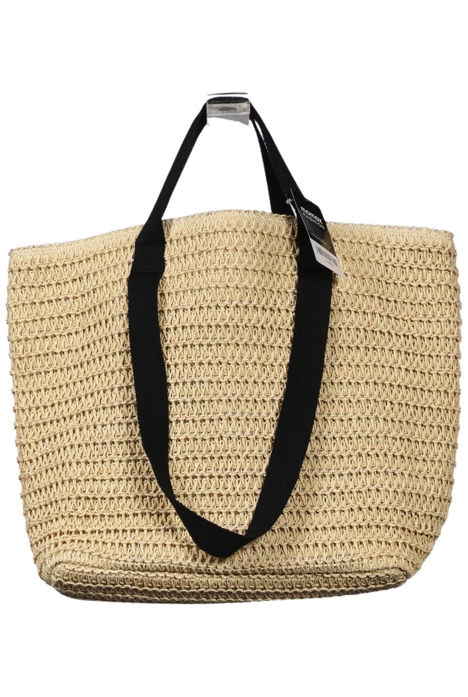 

H&M Damen Handtasche, beige, Gr.