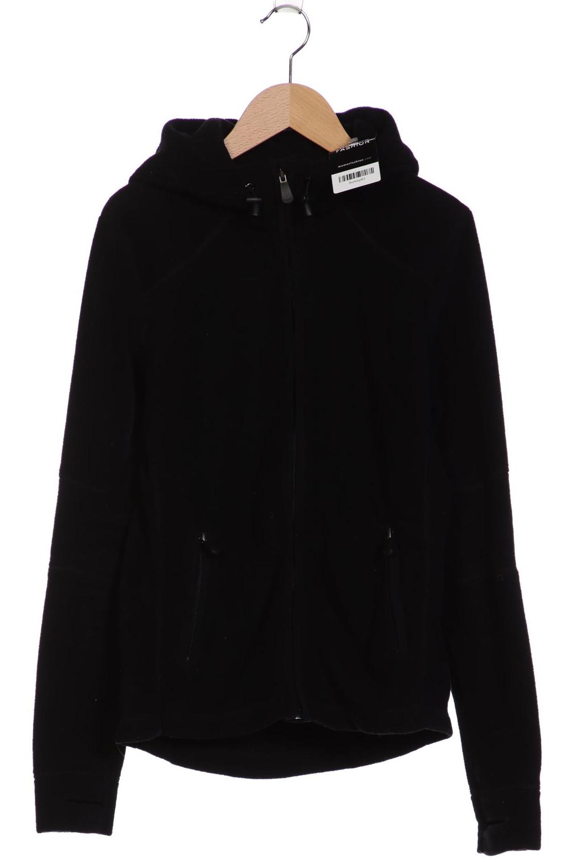

H&M Damen Kapuzenpullover, schwarz, Gr. 38