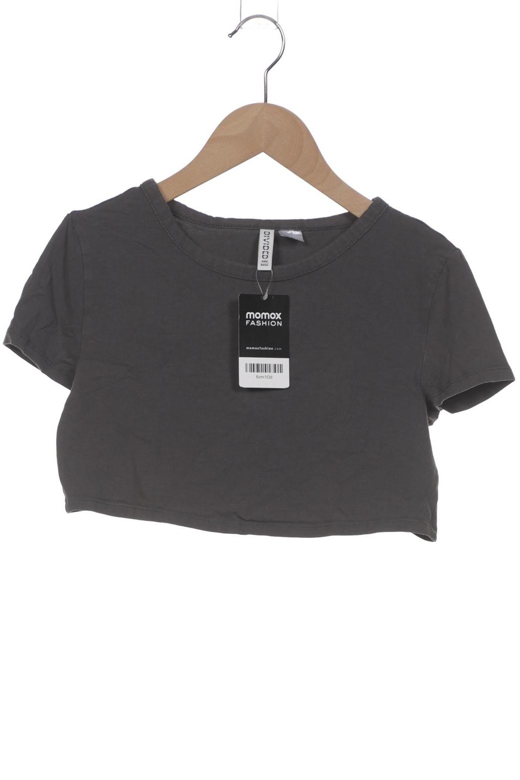 

H&M Damen T-Shirt, grau, Gr. 42