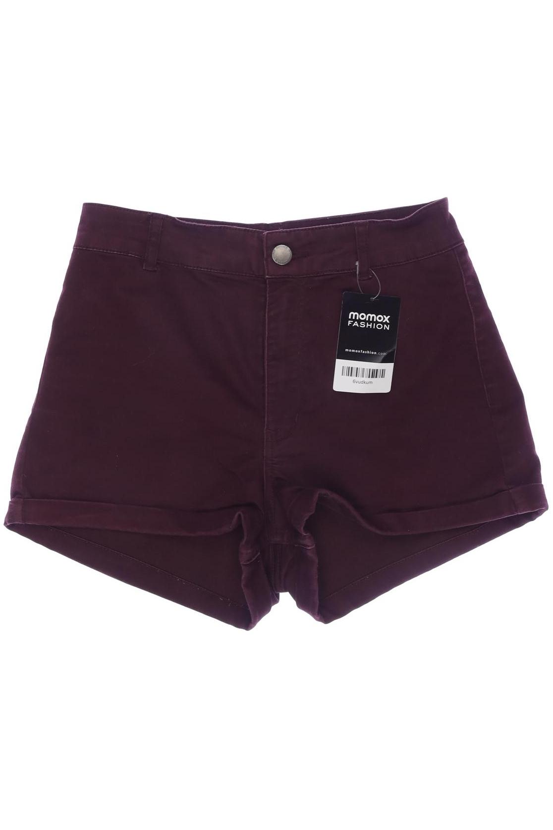 

H&M Damen Shorts, bordeaux, Gr. 36
