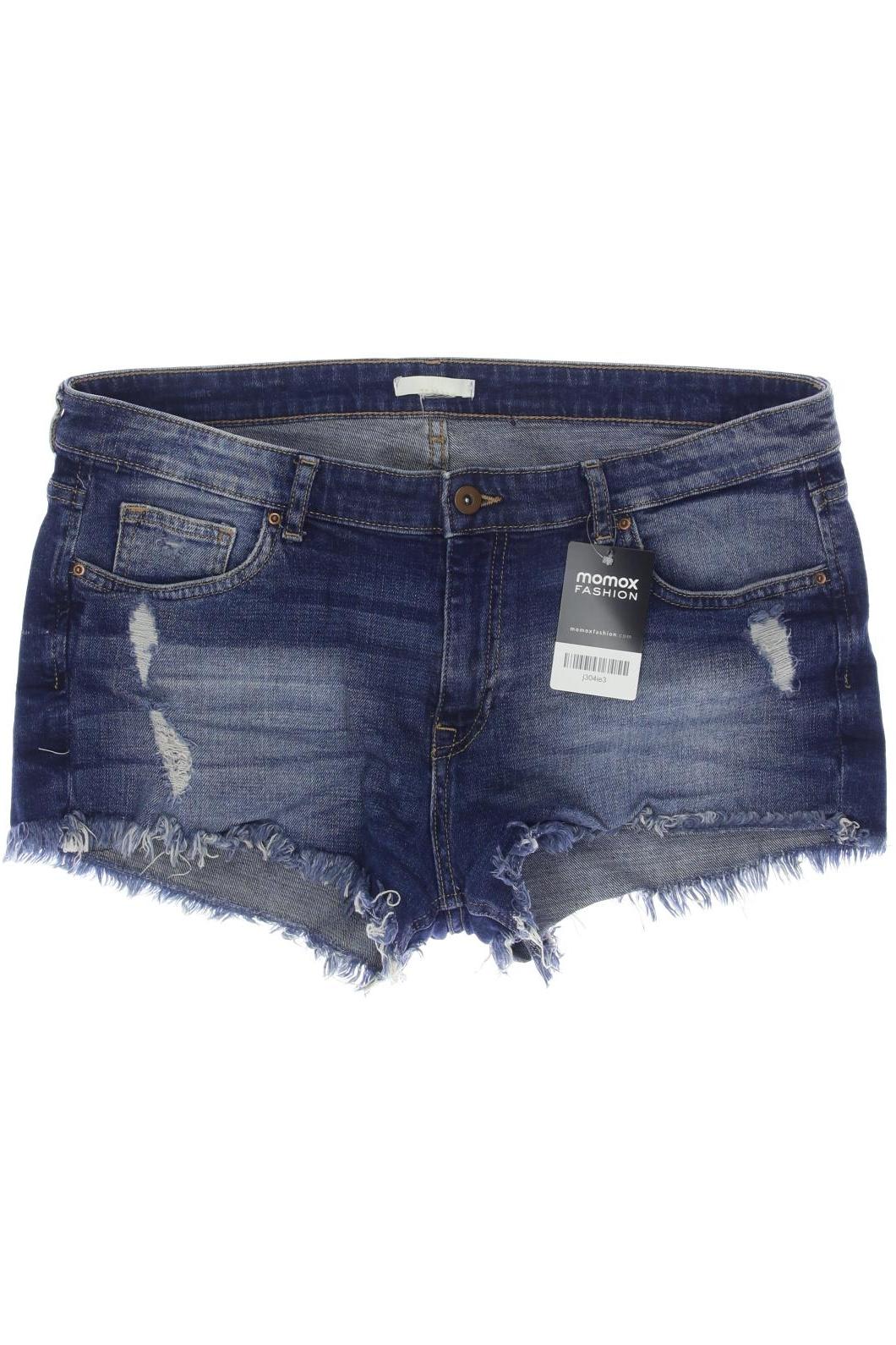 

H&M Damen Shorts, blau, Gr. 35