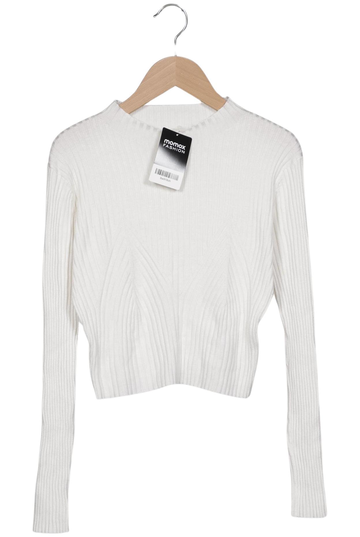 

H&M Damen Pullover, weiß, Gr. 36
