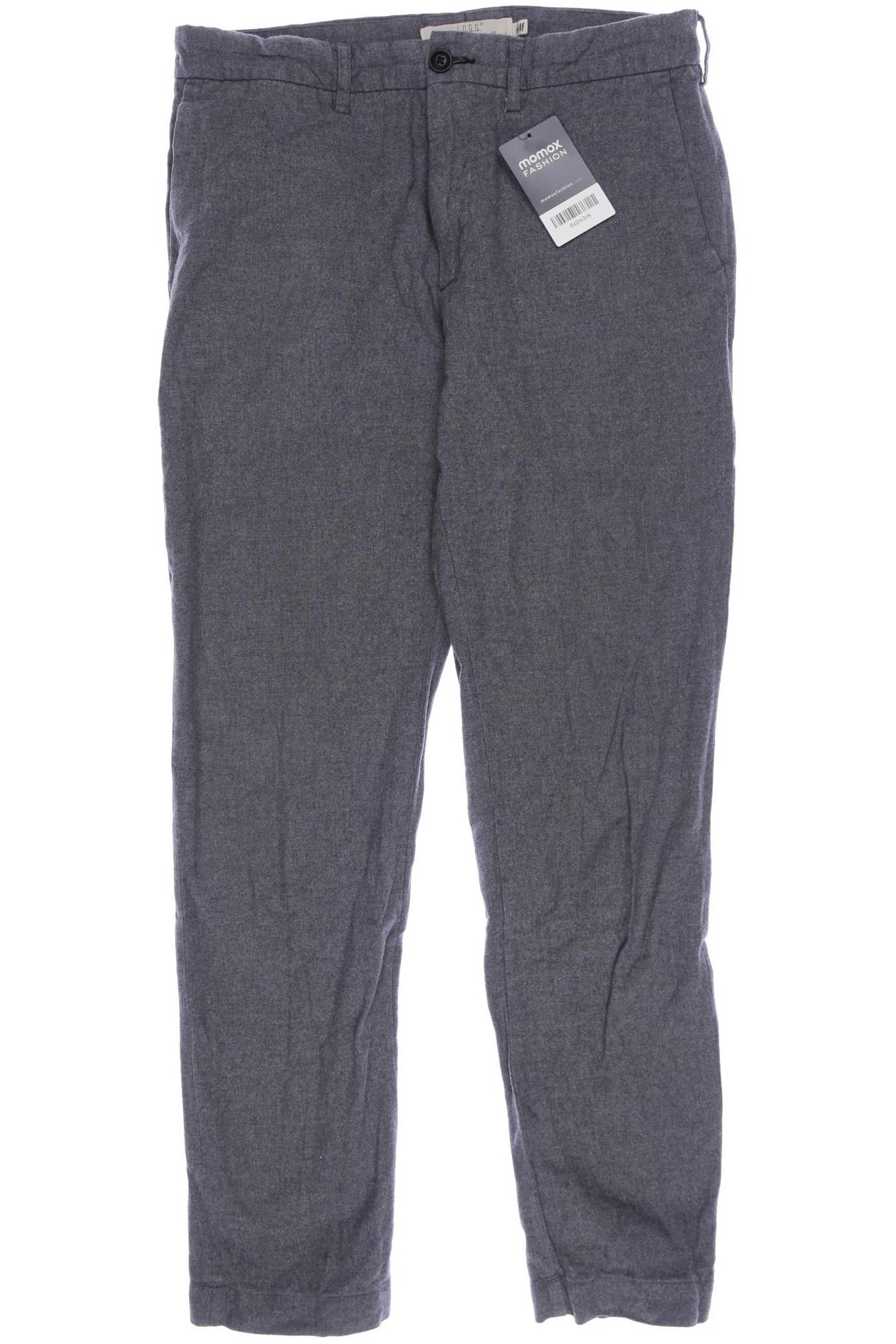 

H&M Damen Stoffhose, grau, Gr. 32