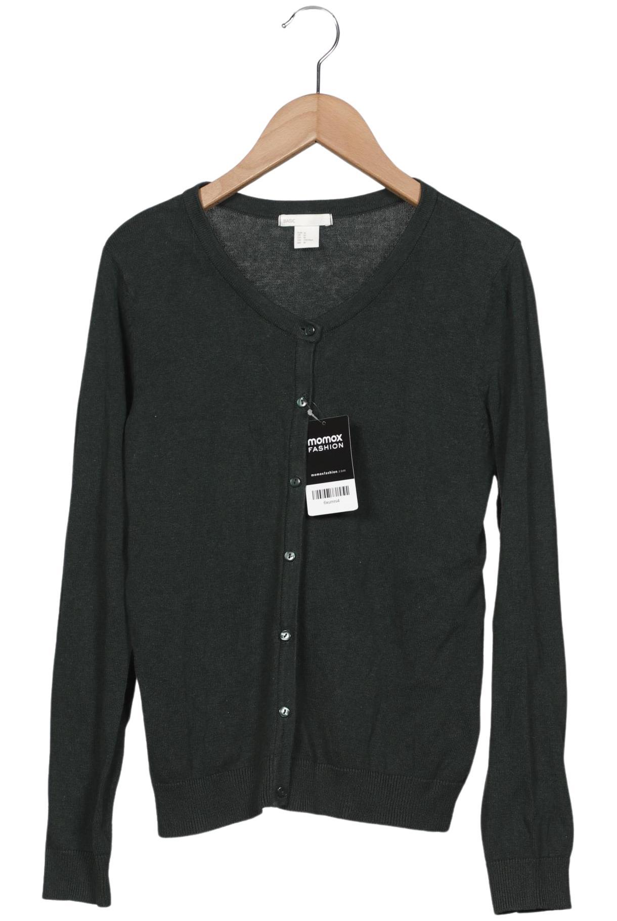 

H&M Damen Strickjacke, grün, Gr. 38