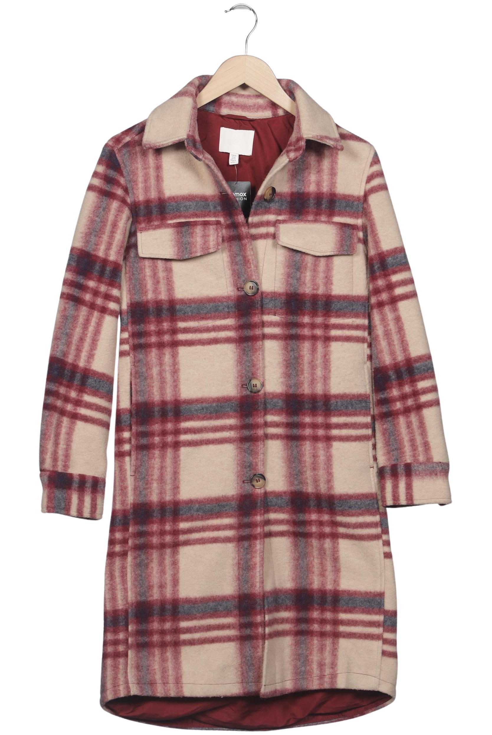 

H&M Damen Mantel, mehrfarbig, Gr. 34