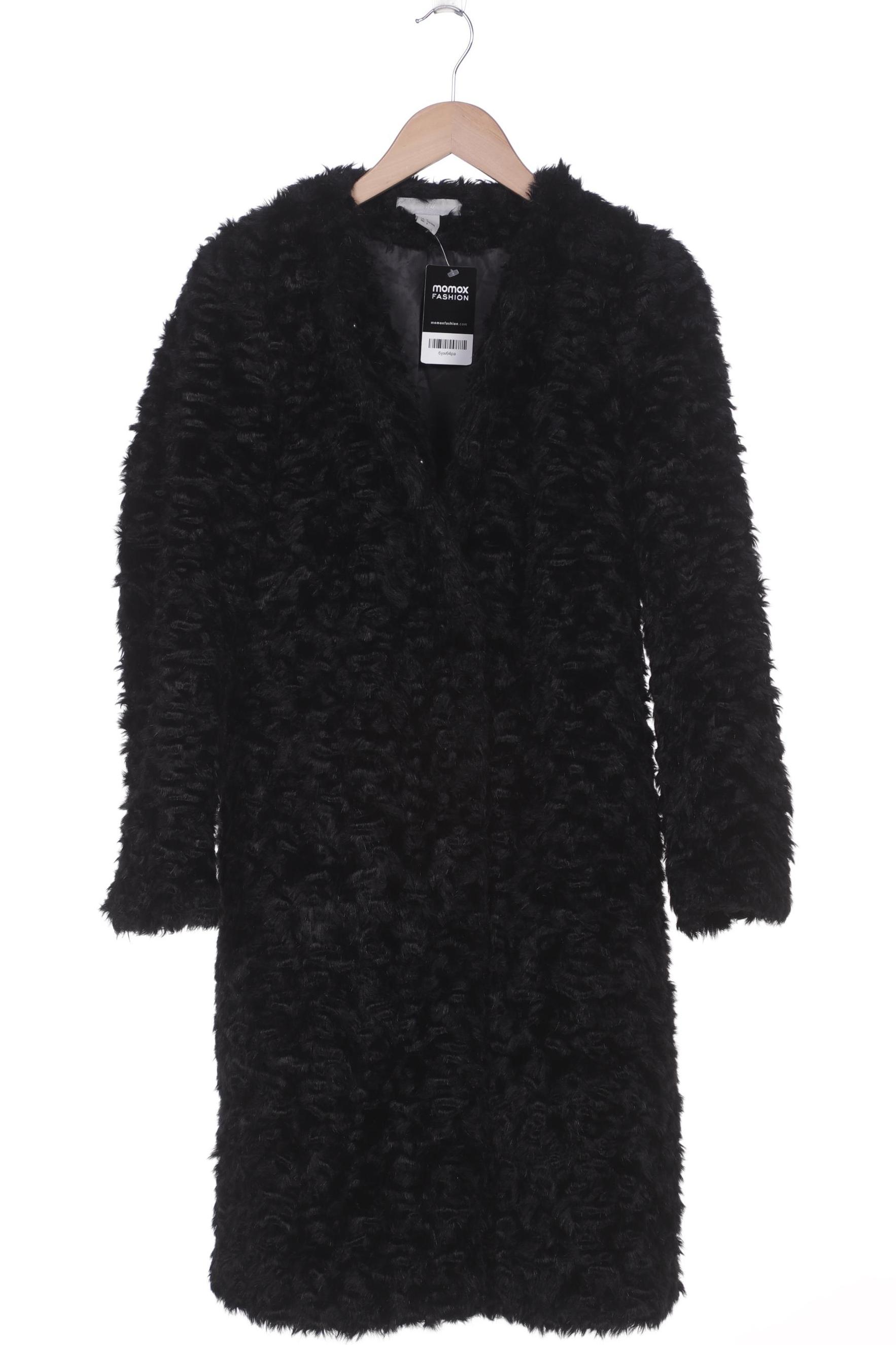 

H&M Damen Mantel, schwarz, Gr. 36