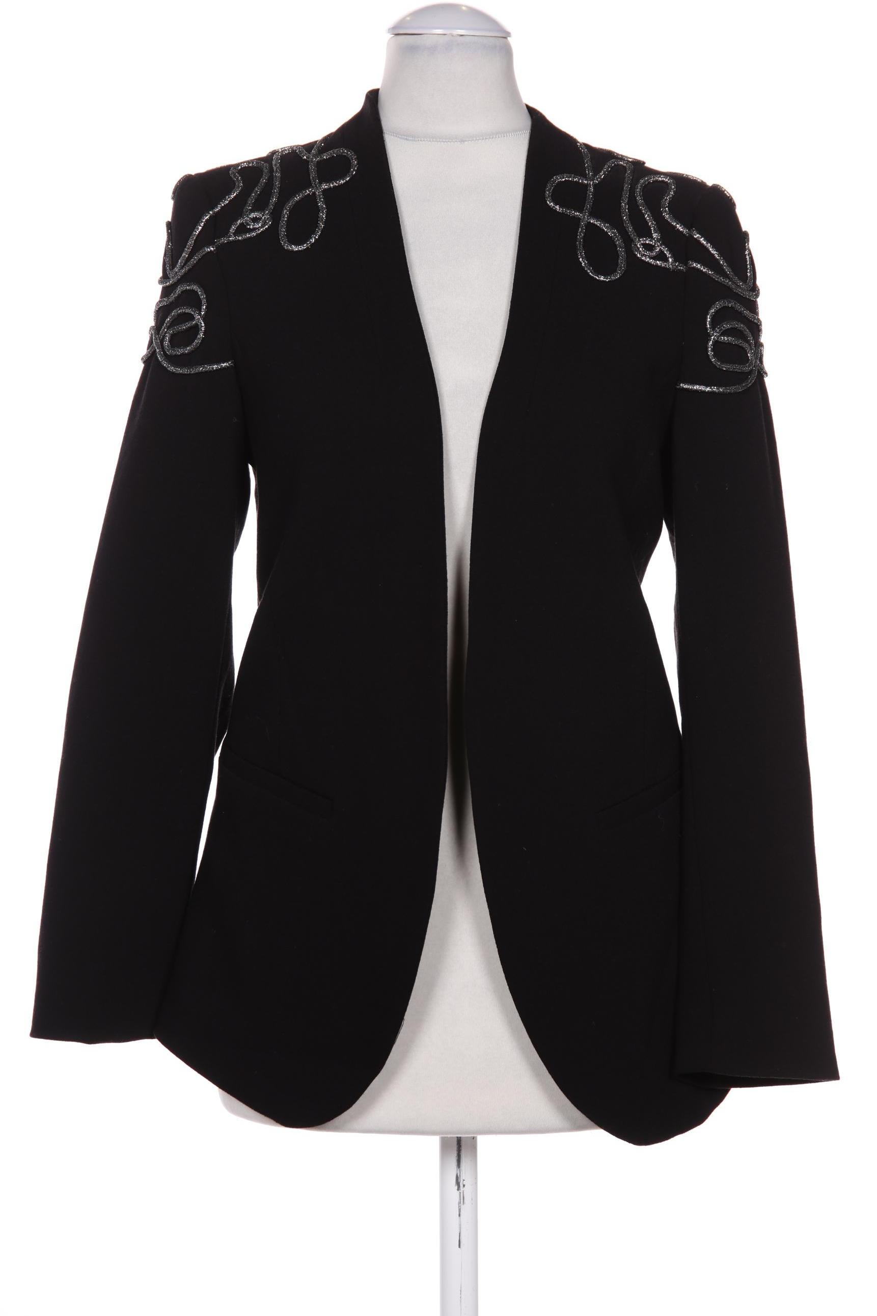

H&M Damen Blazer, schwarz, Gr. 34