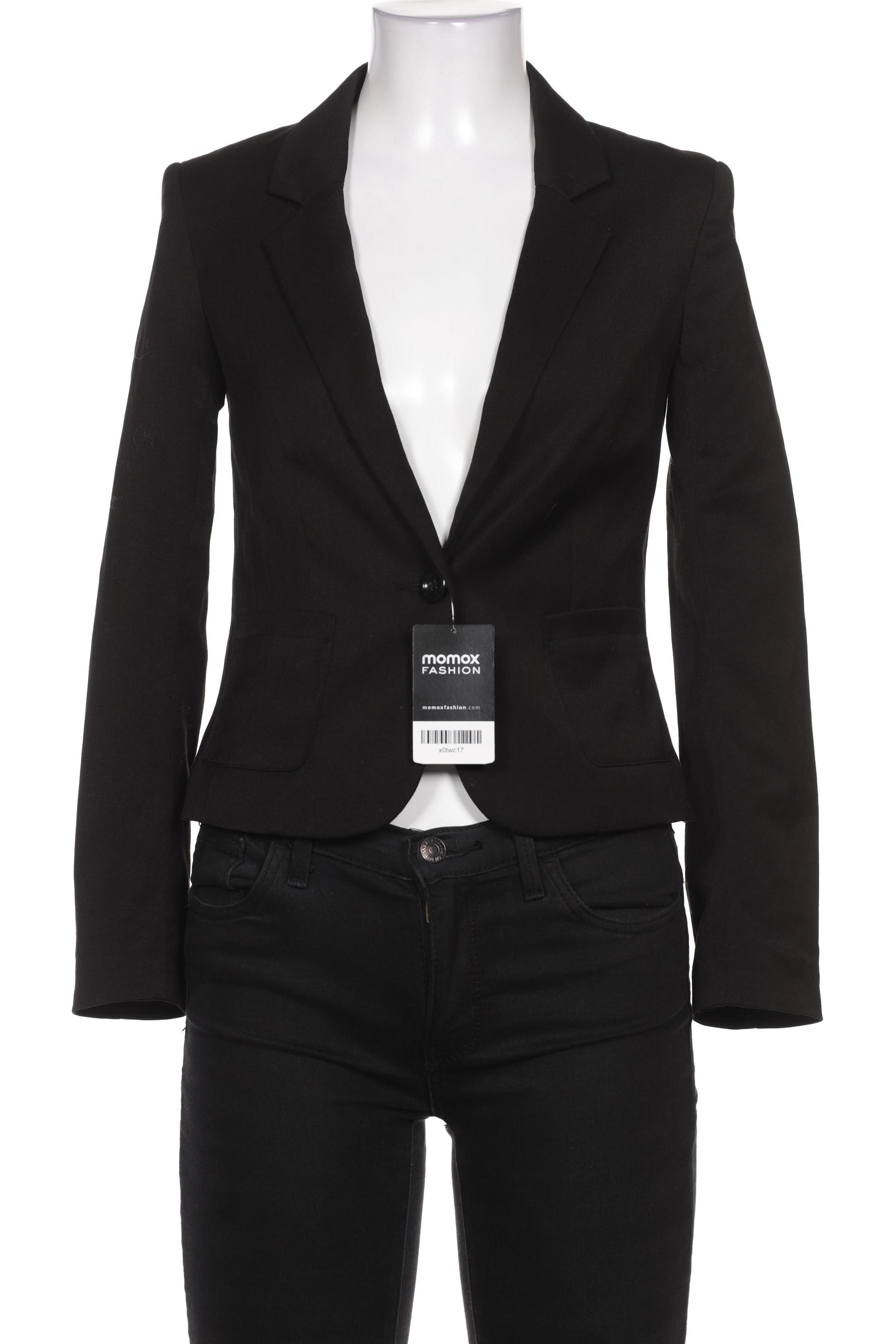 

H&M Damen Blazer, schwarz, Gr. 34