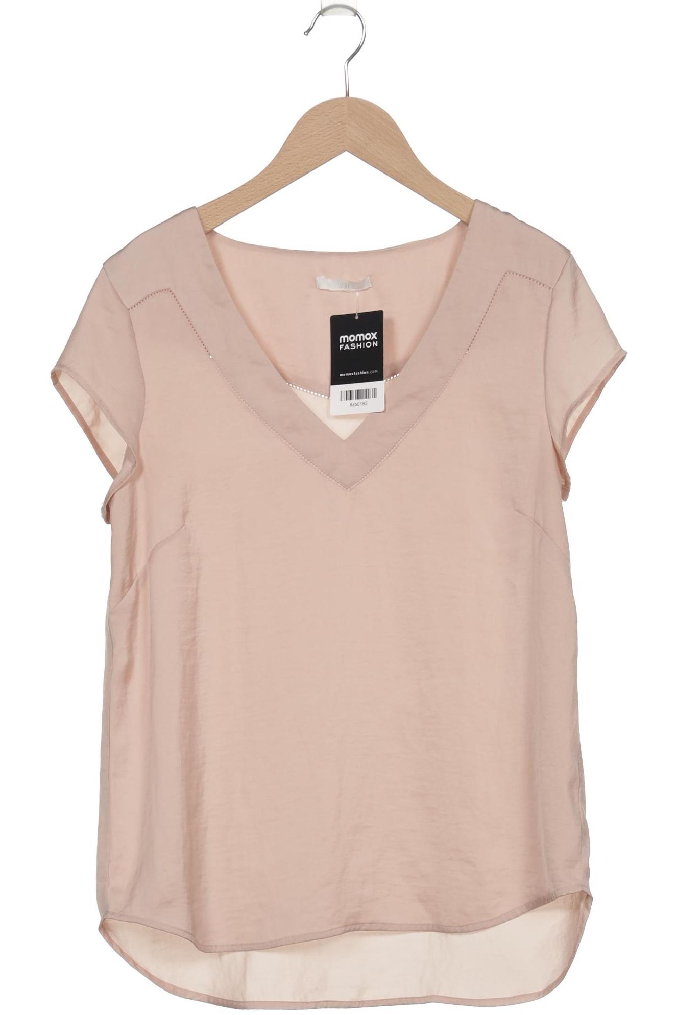 

H&M Damen T-Shirt, beige, Gr. 42