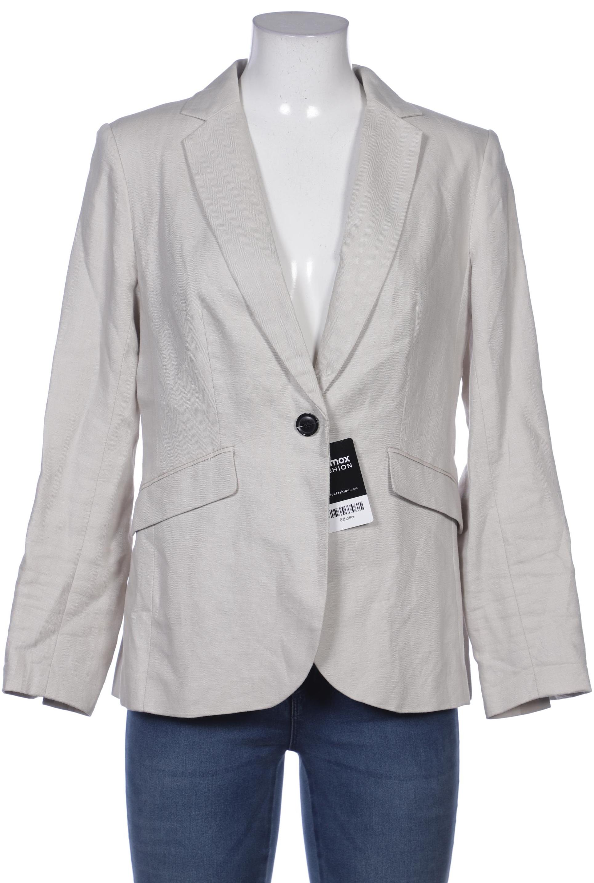 

H&M Damen Blazer, cremeweiß, Gr. 42