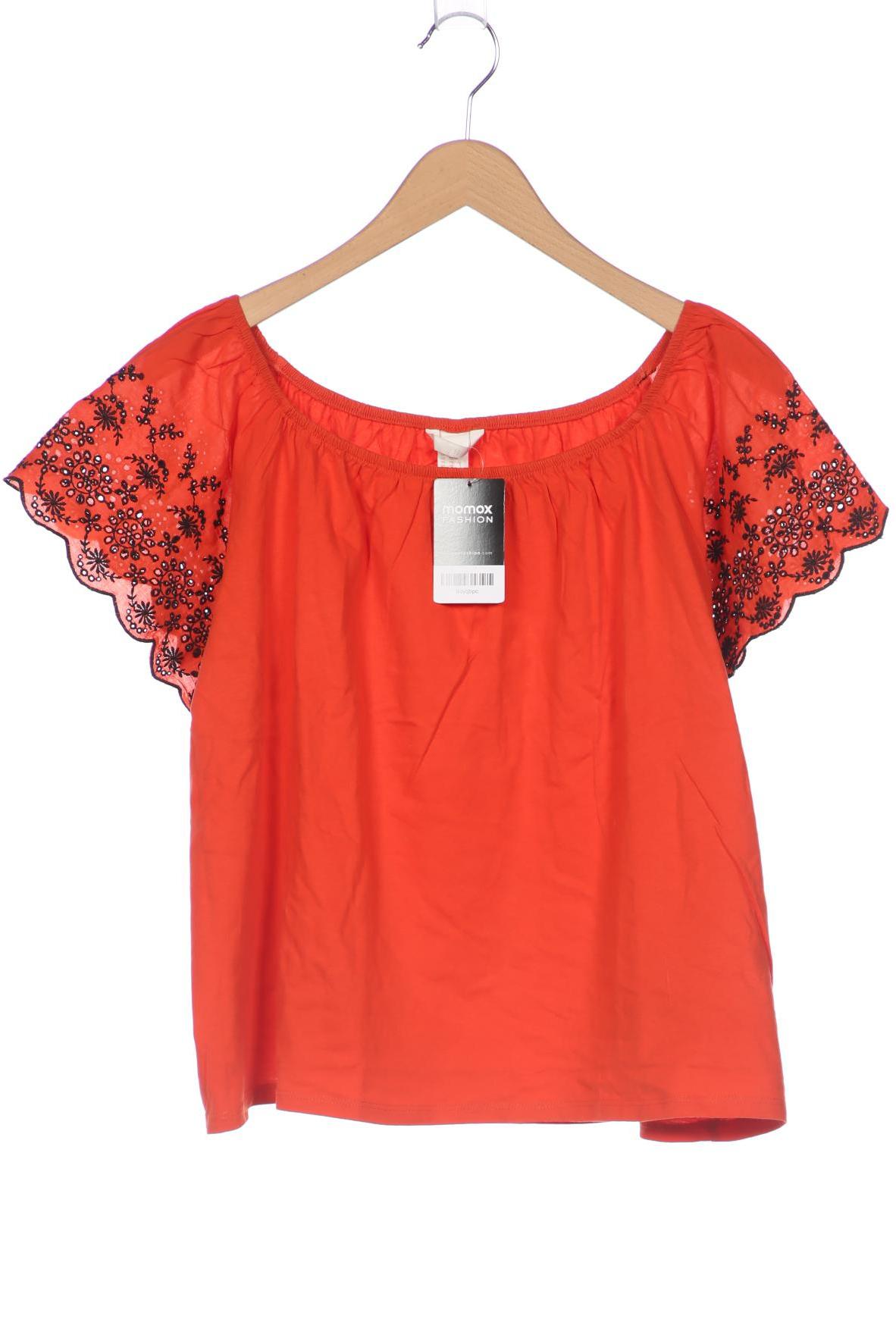 

H&M Damen T-Shirt, rot, Gr. 44